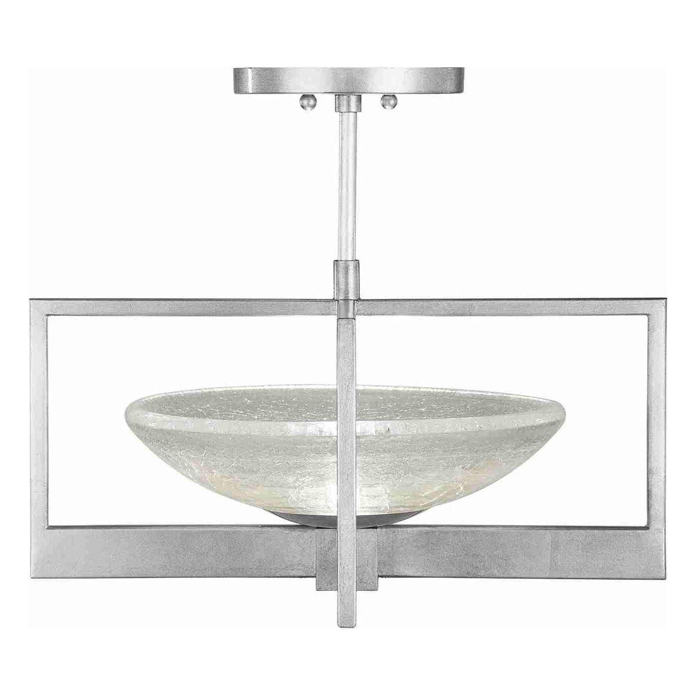 Fine Art Handcrafted Lighting - Delphi Semi Flush Mount - Lights Canada