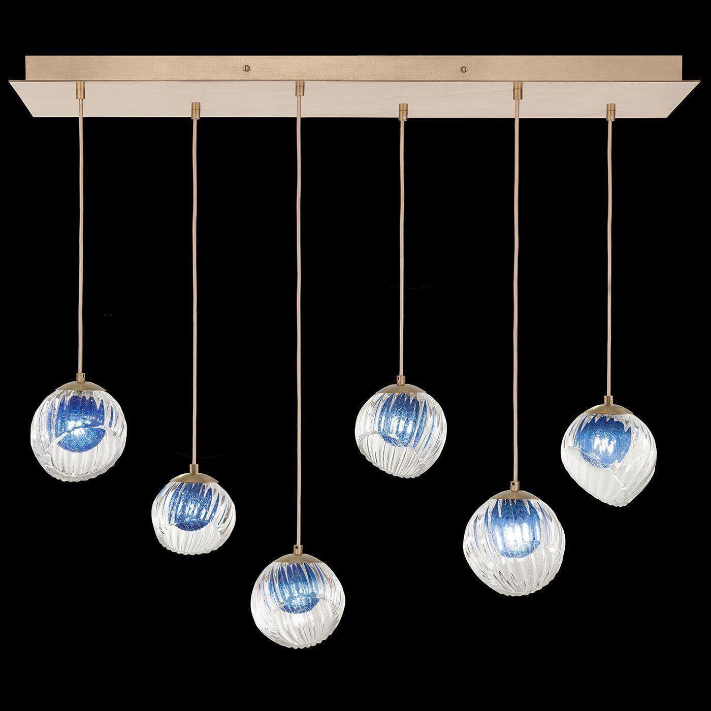 Fine Art Handcrafted Lighting - Nest Linear Suspension - Lights Canada