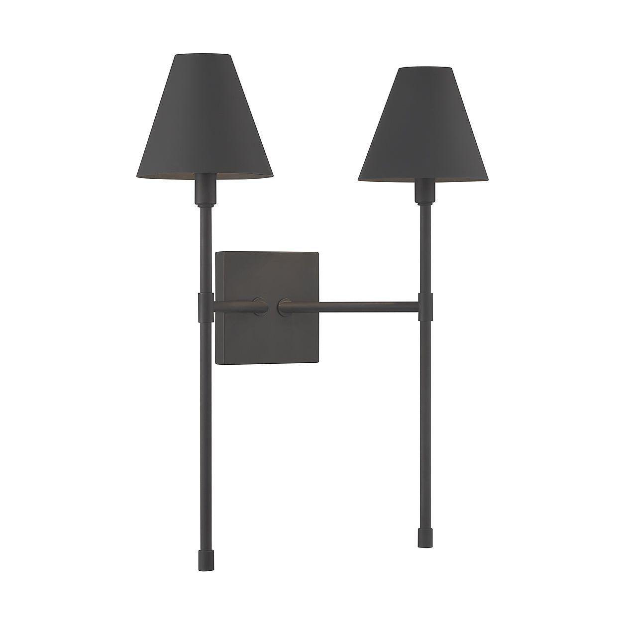 Savoy House - Jefferson 2-Light Wall Sconce - Lights Canada