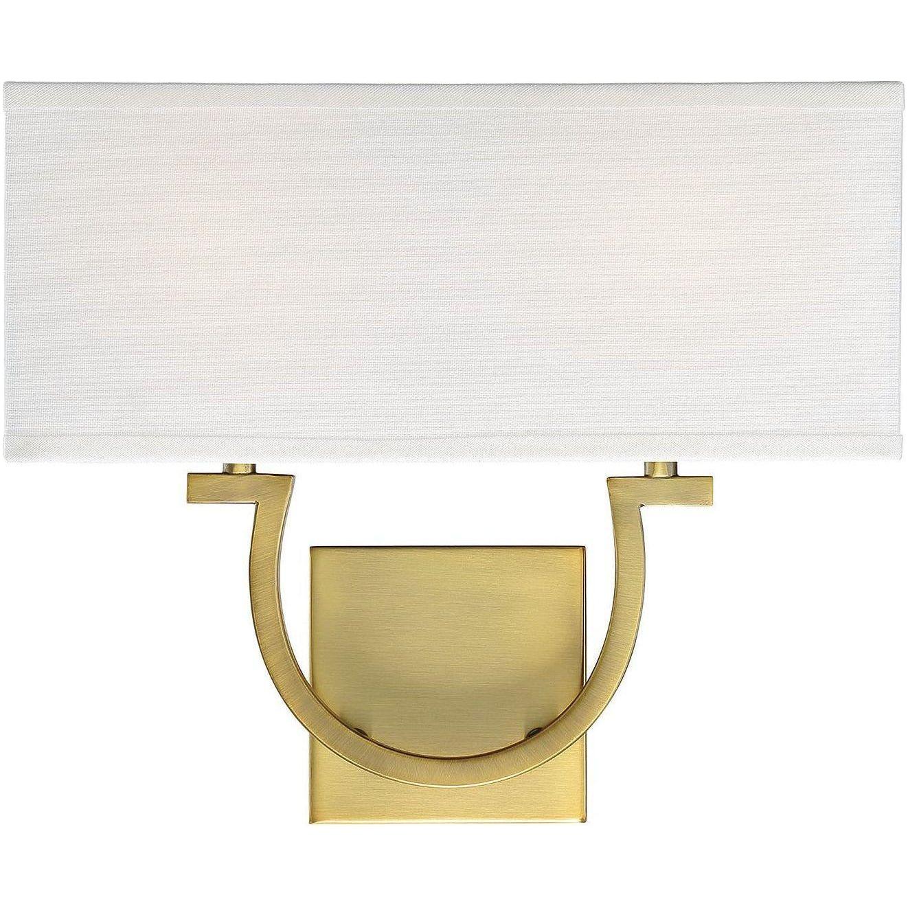 Savoy House - Rhodes 2-Light Wall Sconce - Lights Canada