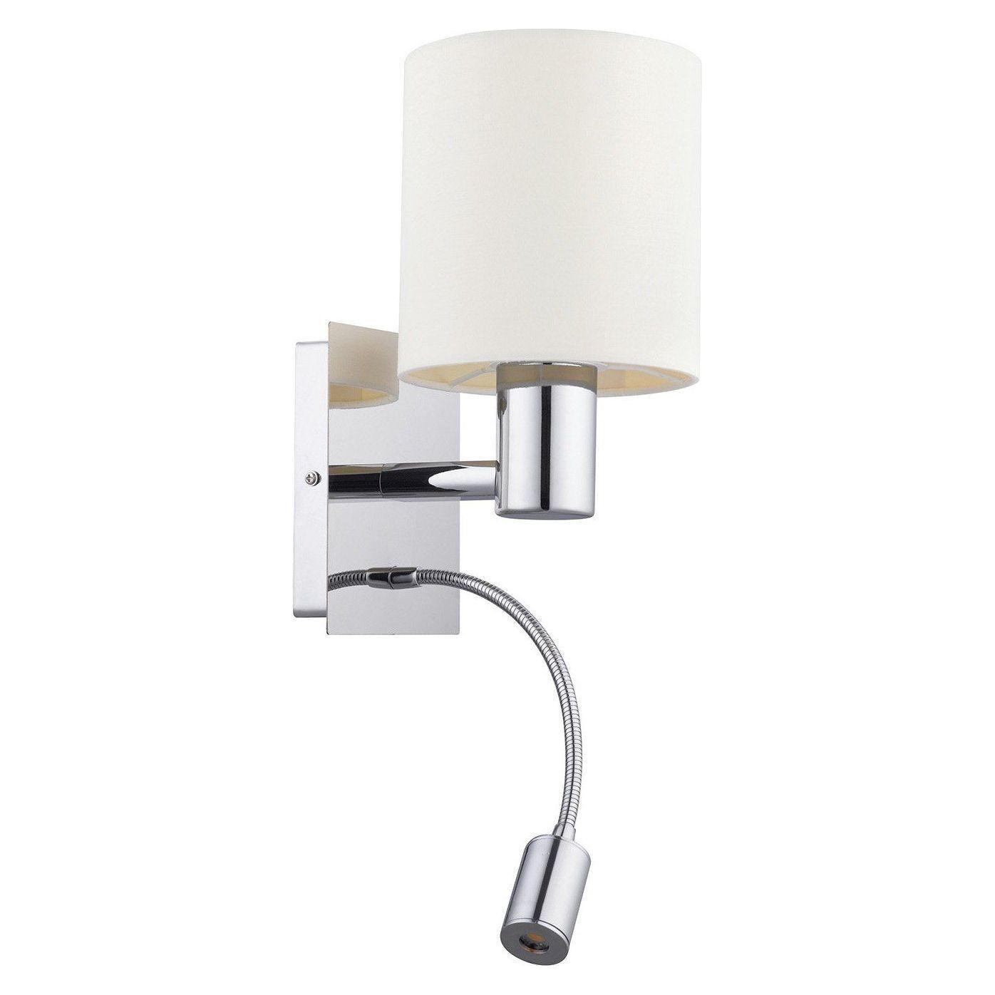 Eglo - Halva Sconce with Reading Light - Lights Canada