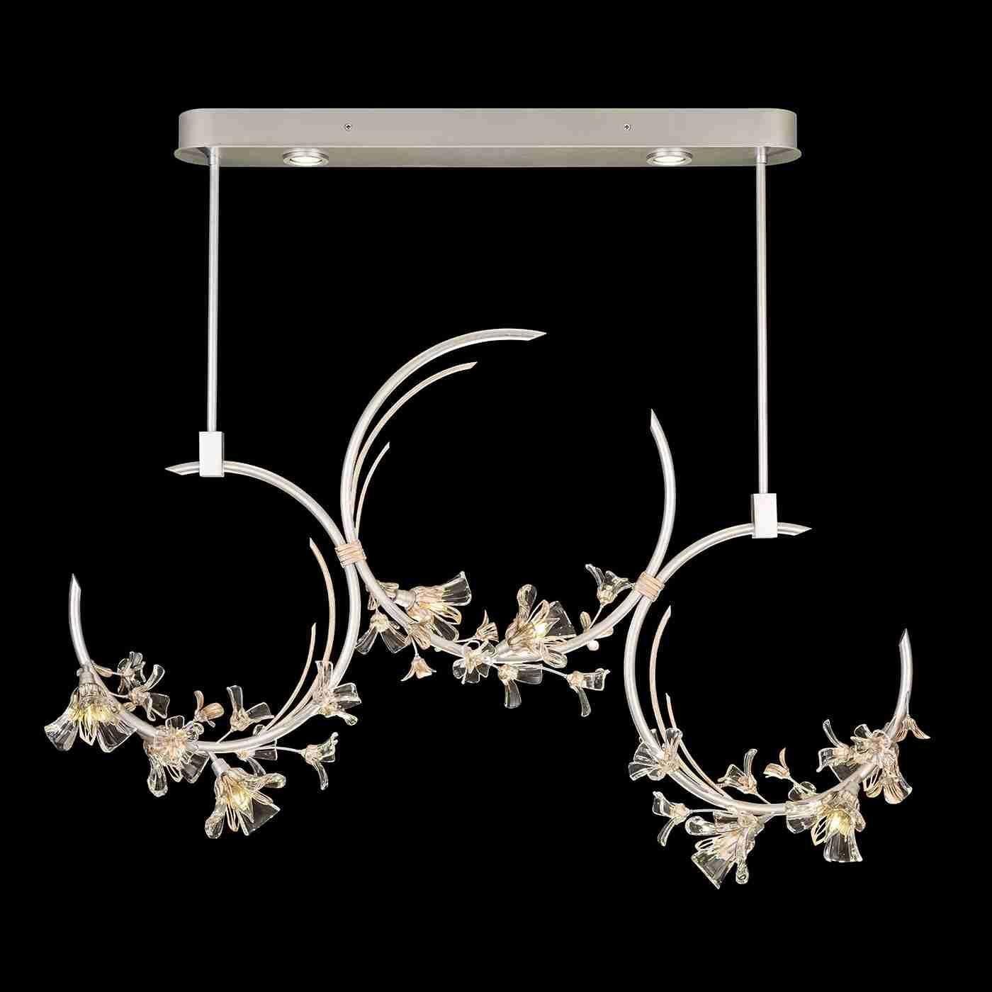 Fine Art Handcrafted Lighting - Azu Linear Suspension - Lights Canada