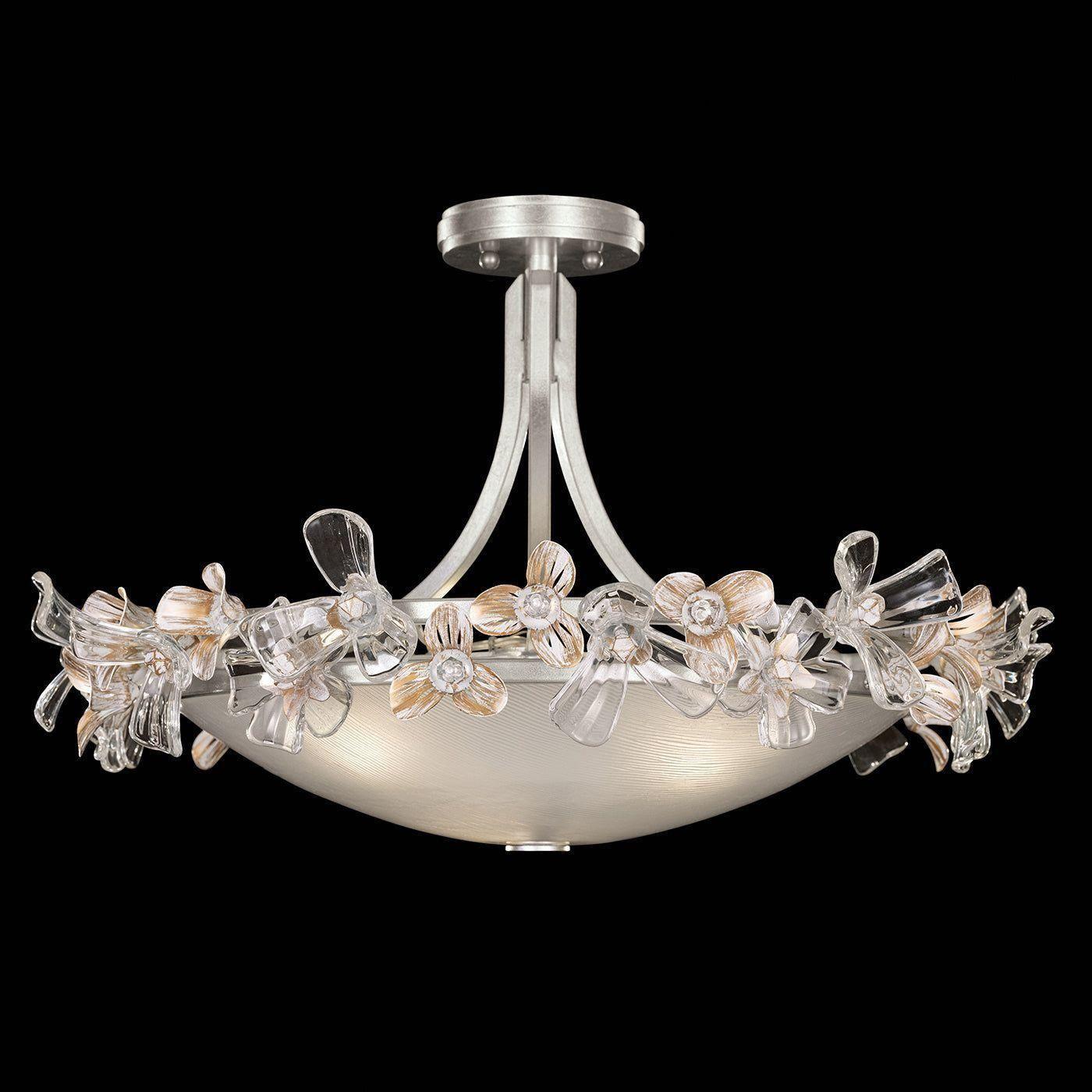 Fine Art Handcrafted Lighting - Azu 25.25" Flush Mount - Lights Canada