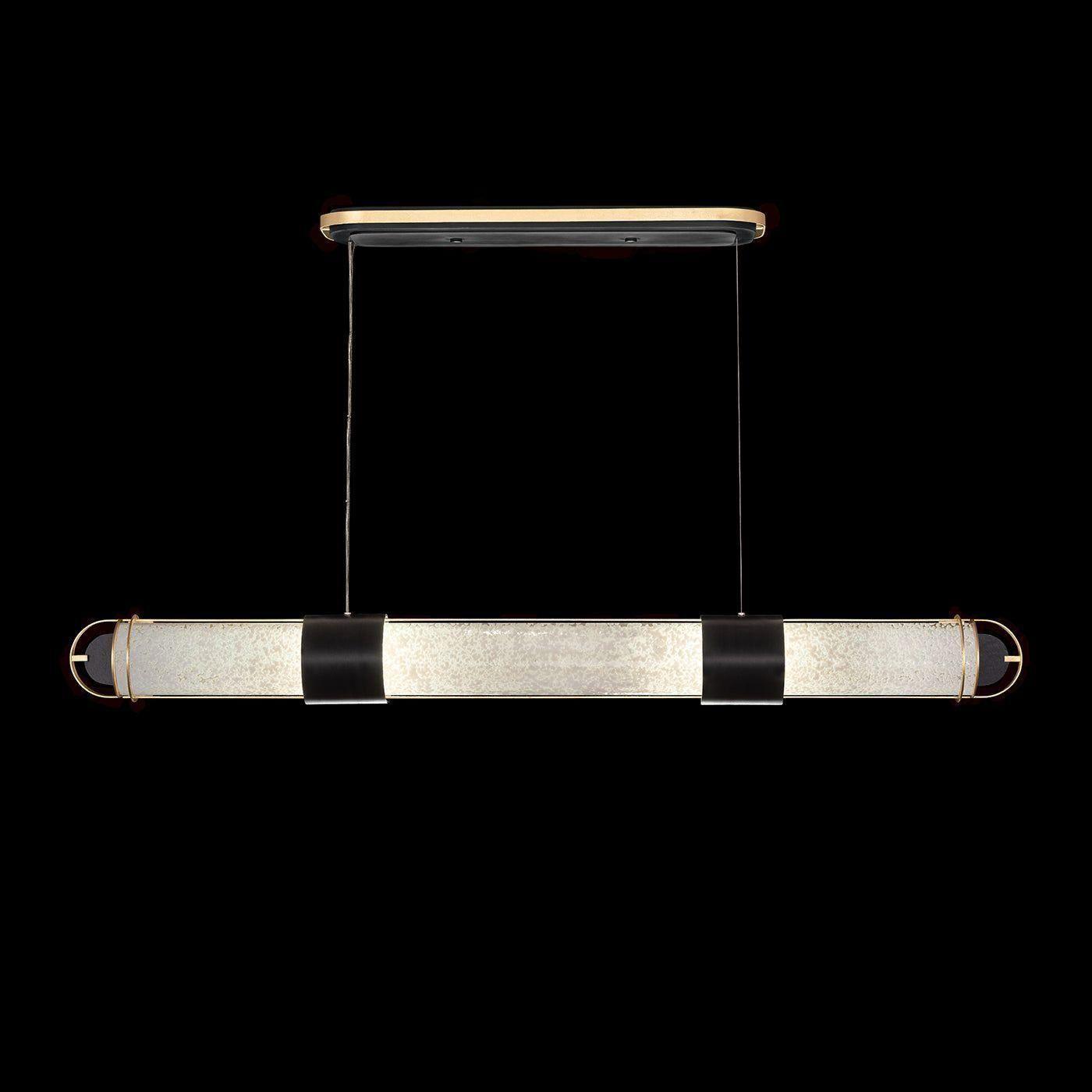 Fine Art Handcrafted Lighting - Bond 60" Linear Suspension - Lights Canada