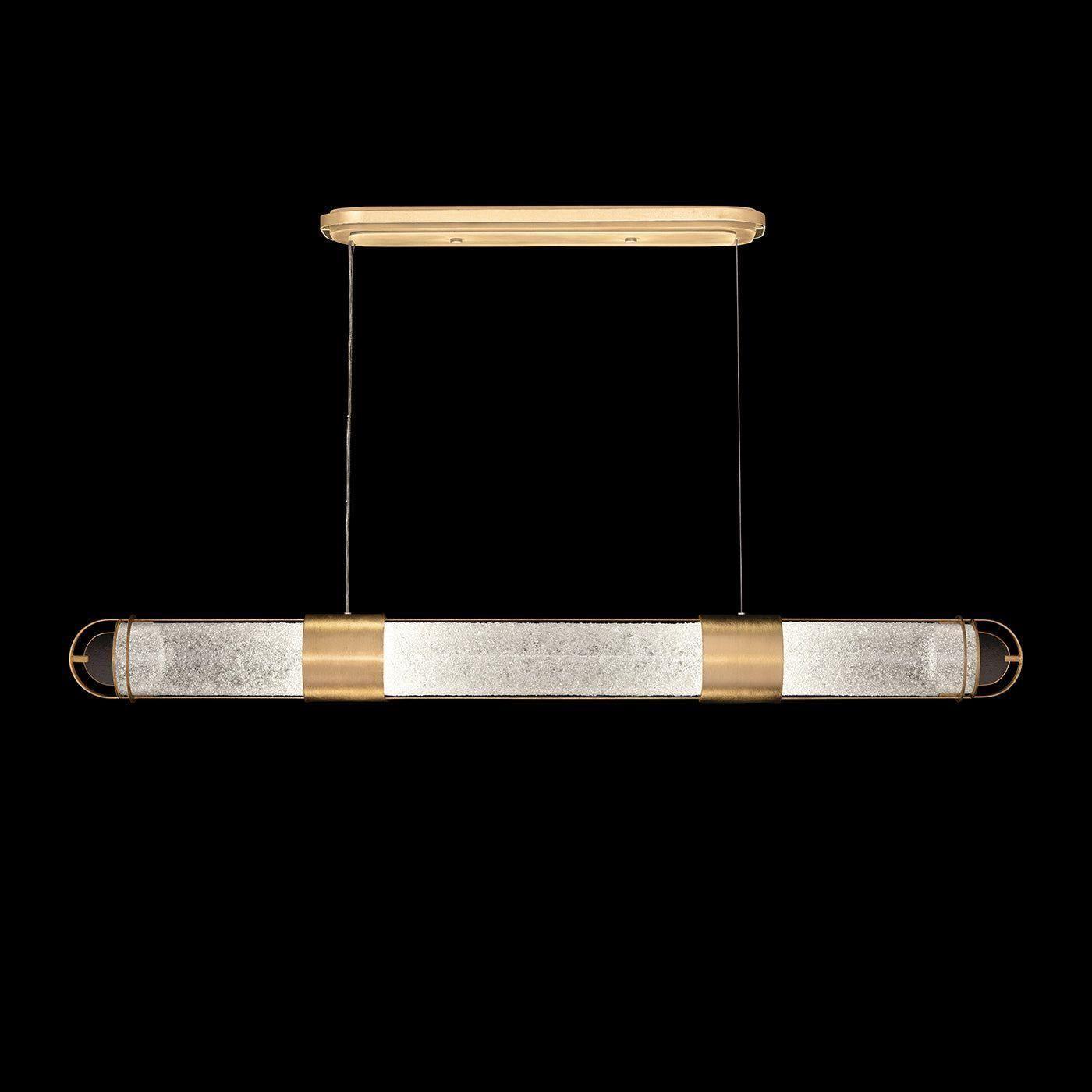 Fine Art Handcrafted Lighting - Bond 60" Linear Suspension - Lights Canada