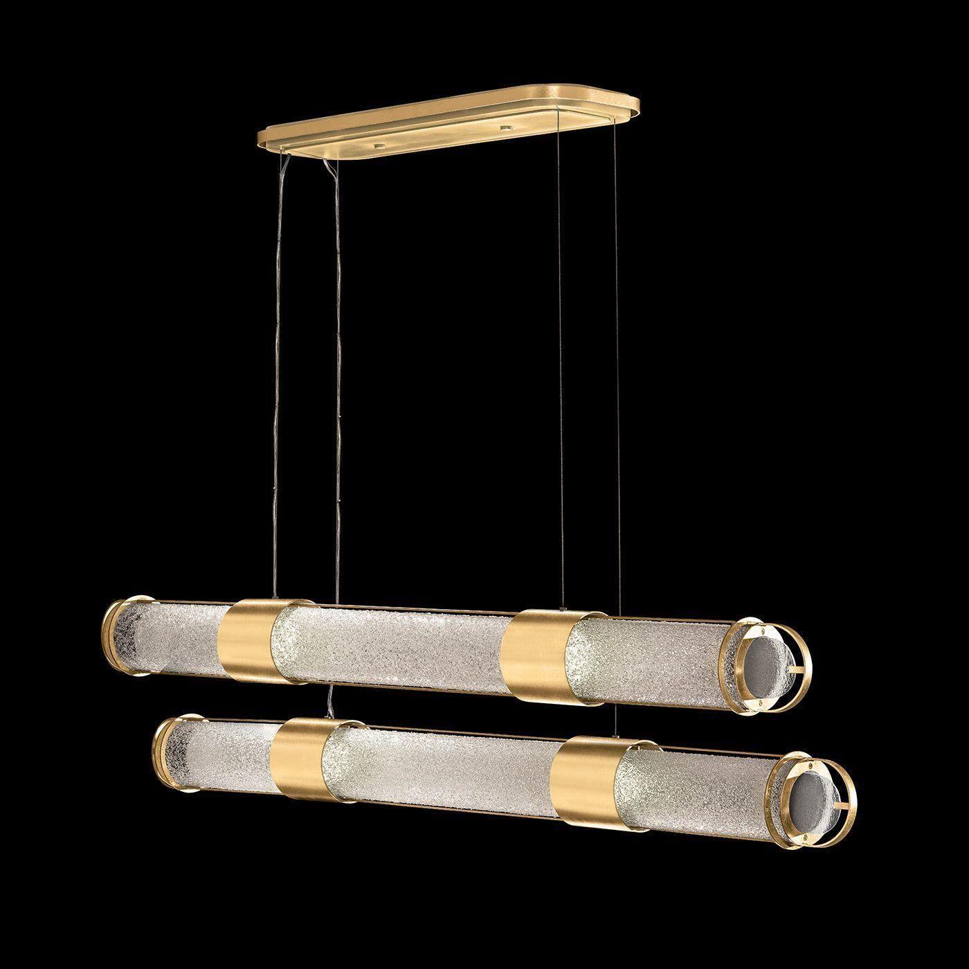 Fine Art Handcrafted Lighting - Bond 60" Linear Suspension - Lights Canada