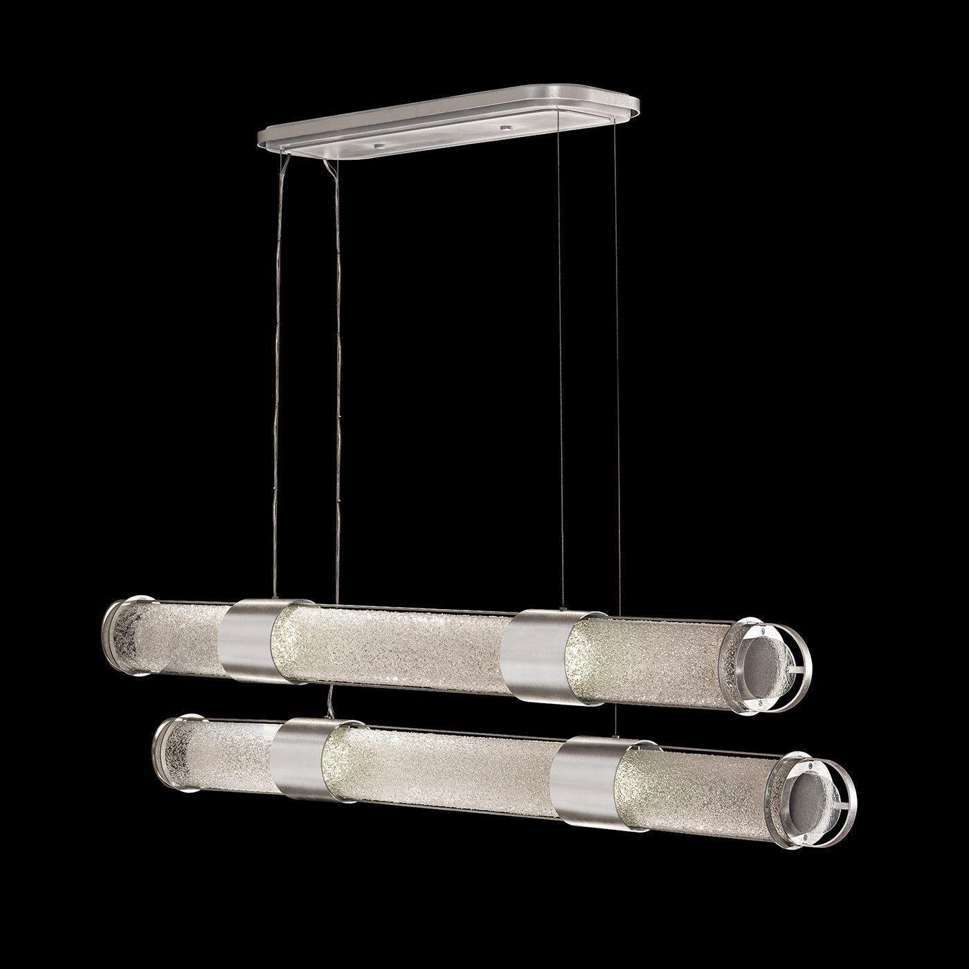 Fine Art Handcrafted Lighting - Bond 60" Linear Suspension - Lights Canada