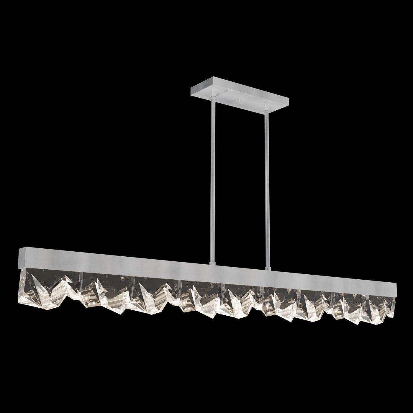 Fine Art Handcrafted Lighting - Strata 54.5" Linear Suspension - Lights Canada