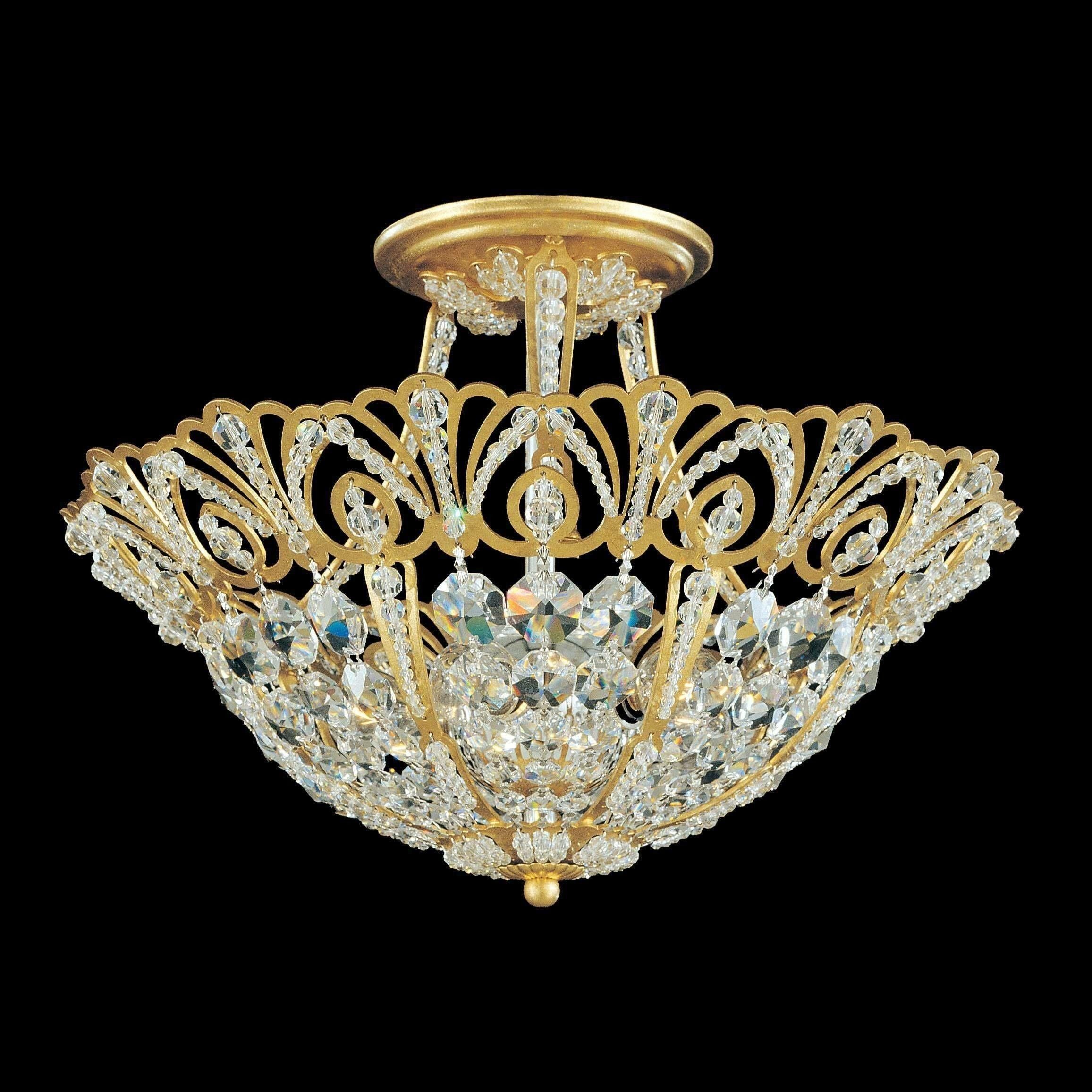 Schonbek - Tiara Semi Flush Mount - Lights Canada