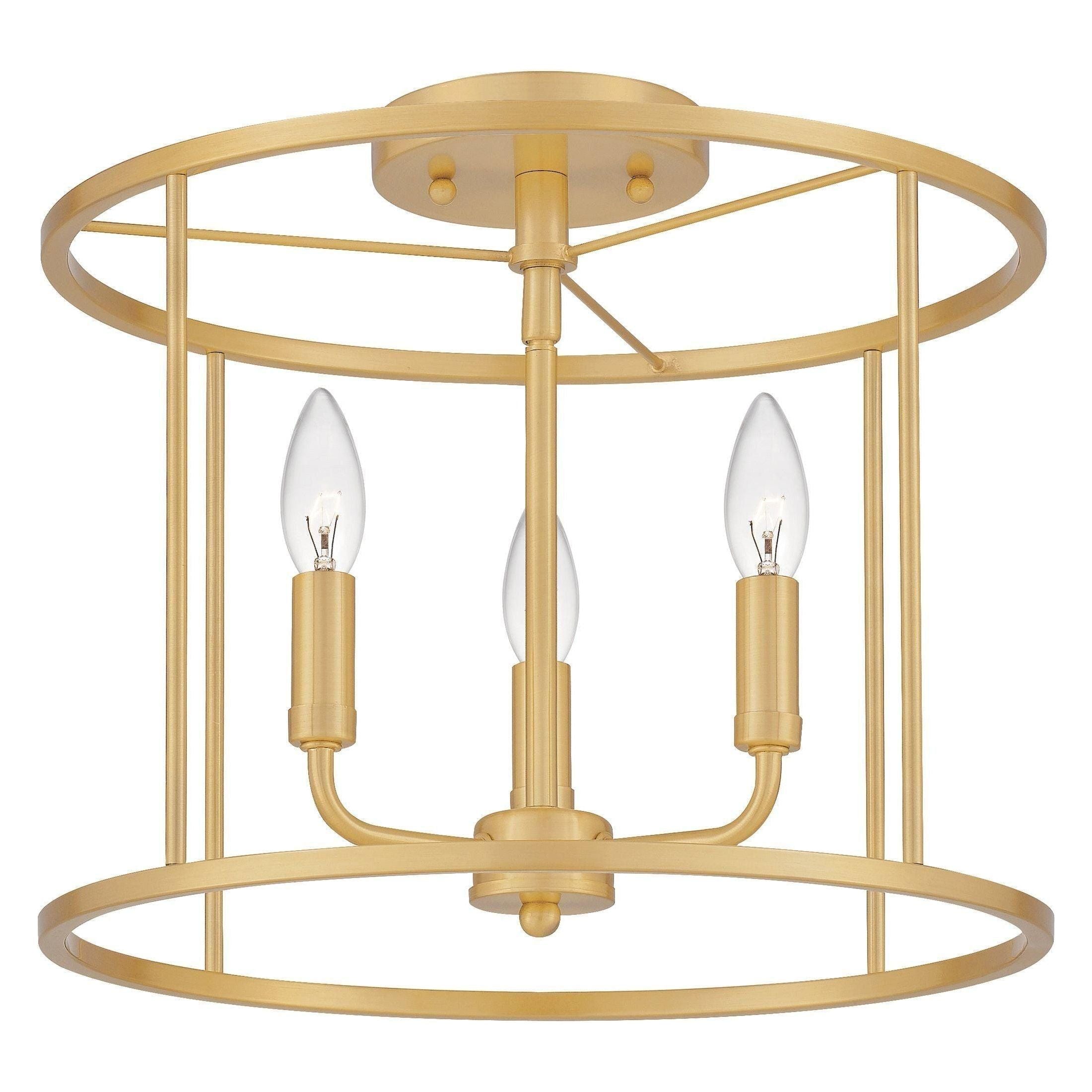 Quoizel - Abner Semi Flush Mount - Lights Canada