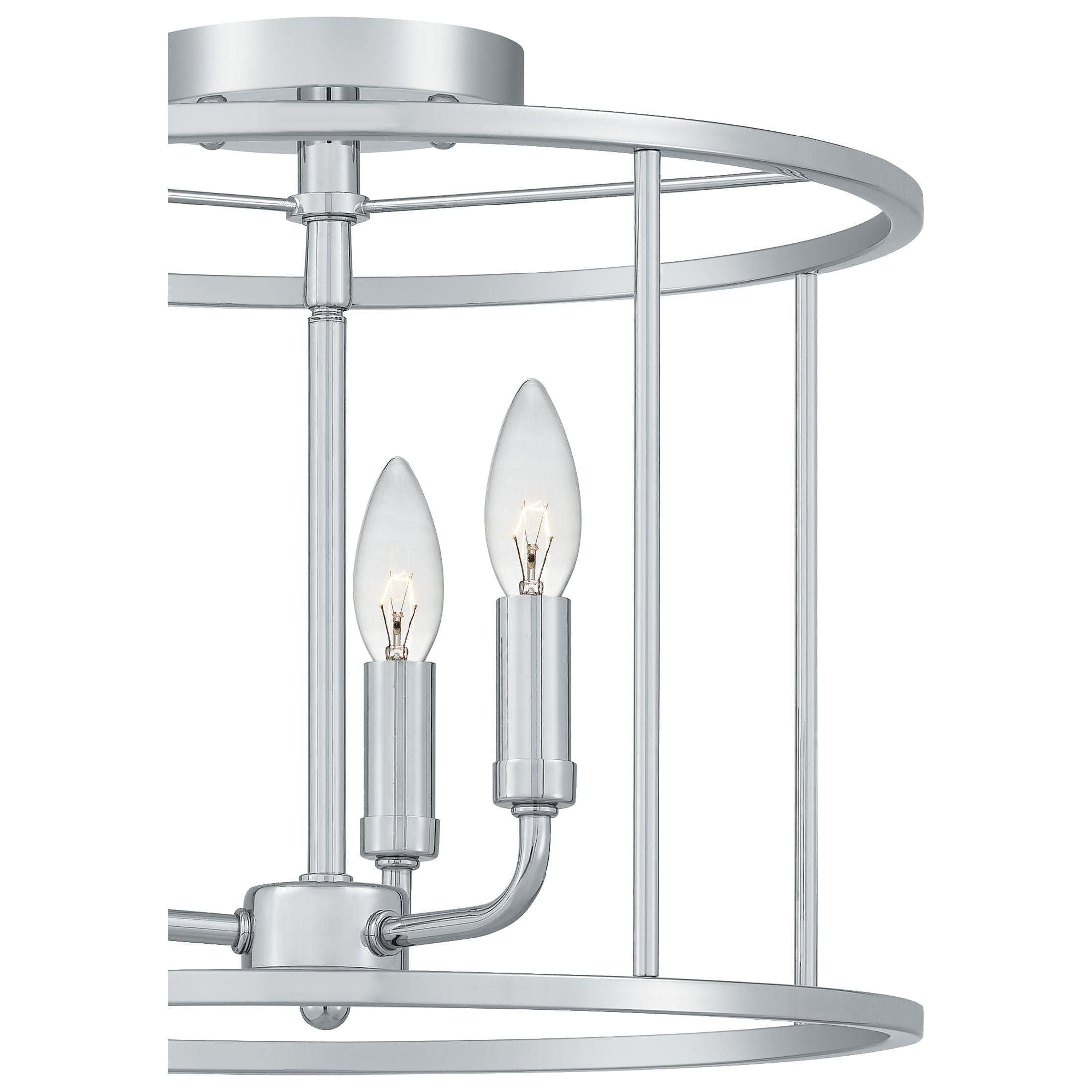 Quoizel - Abner Semi Flush Mount - Lights Canada