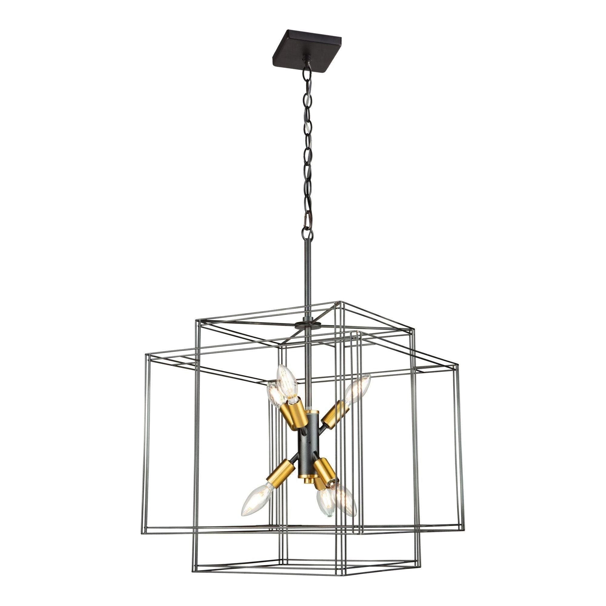 Artcraft Lighting - Artisan 6 Light Pendant - Lights Canada
