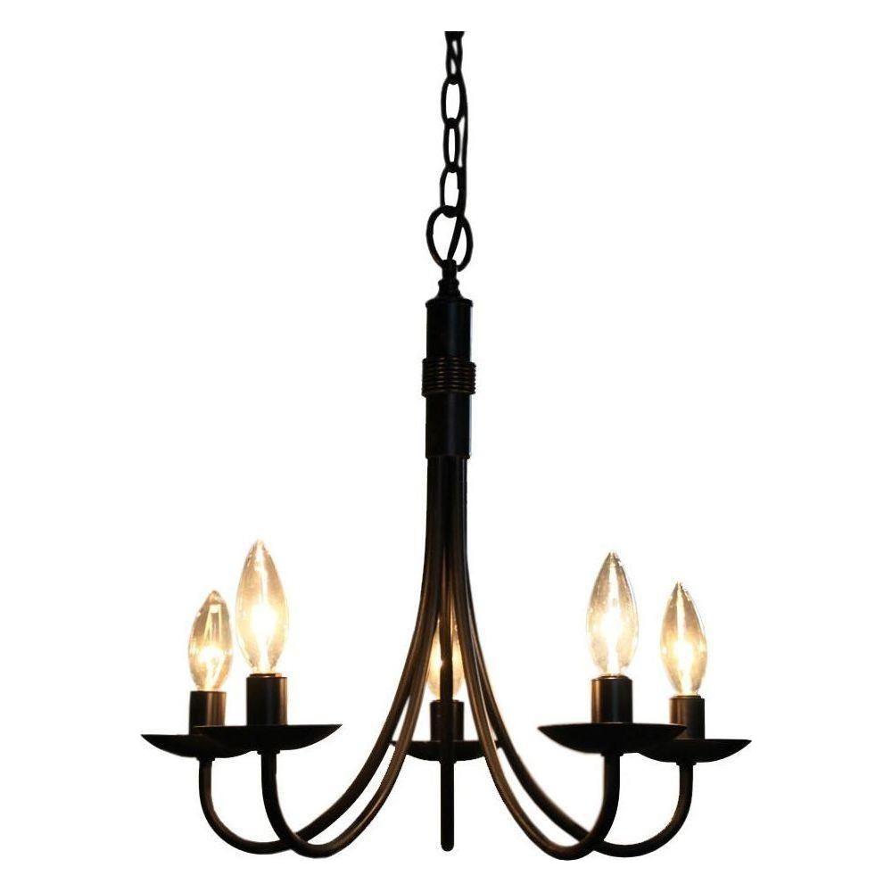 Artcraft Lighting - Wrought Iron Chandelier - Lights Canada