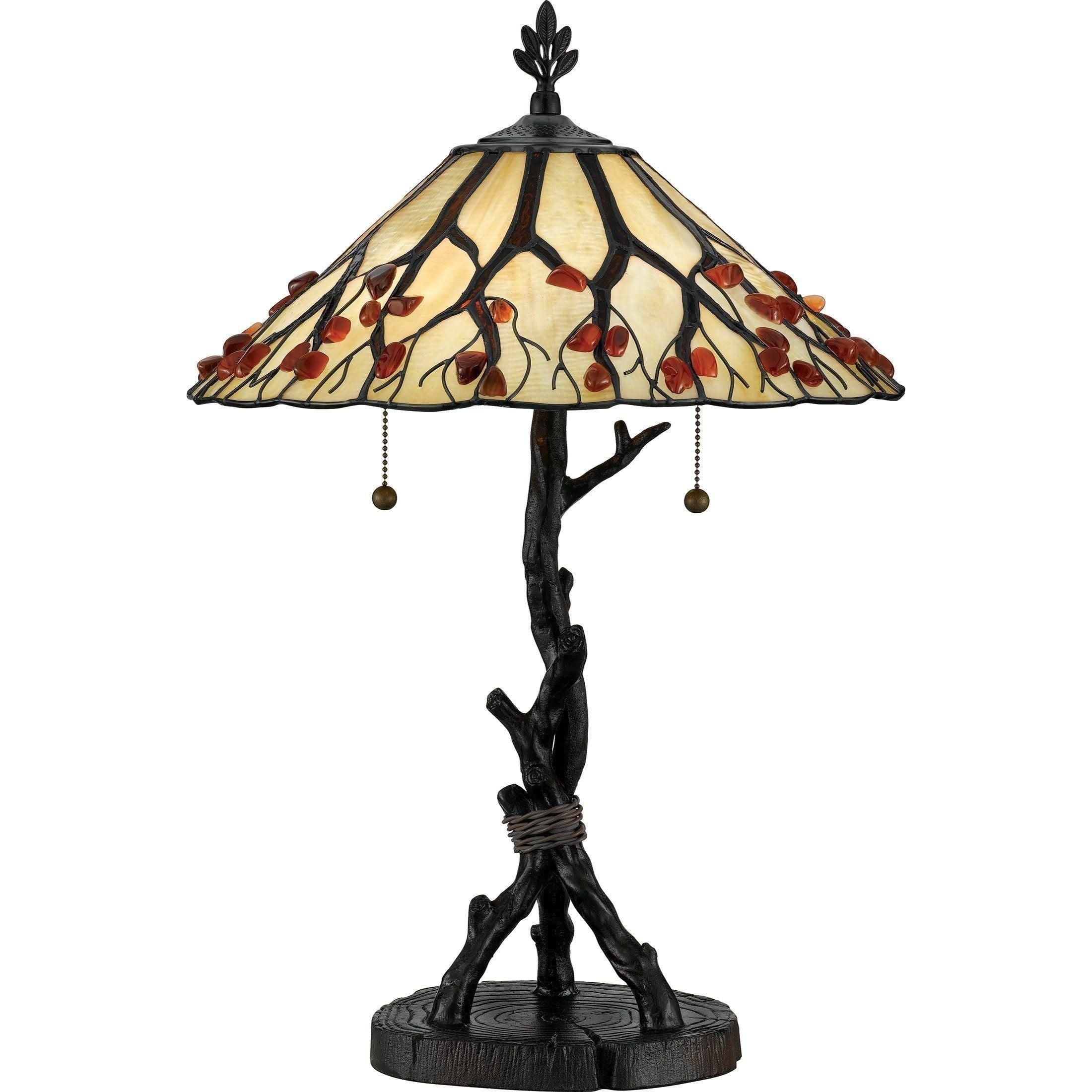 Quoizel - Whispering Wood Table Lamp - Lights Canada