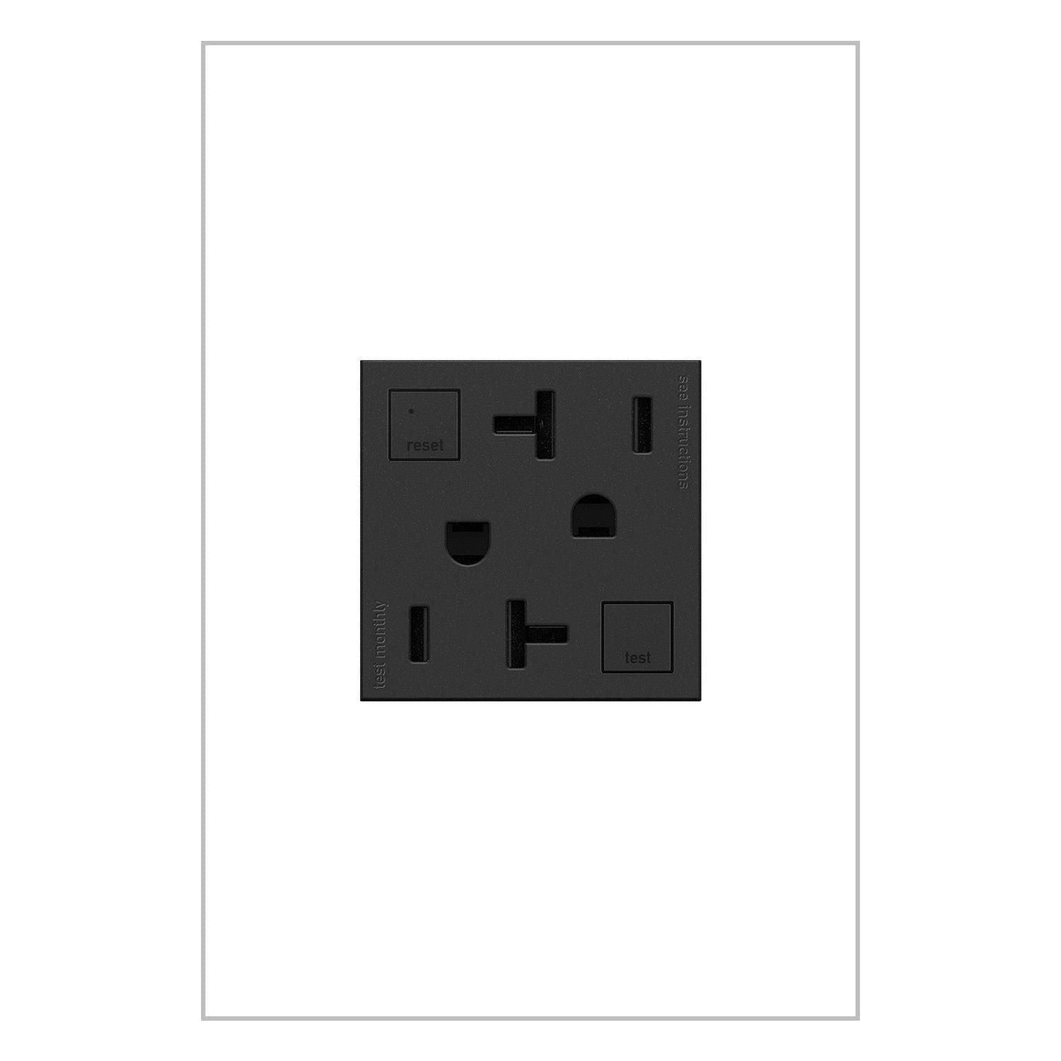 Legrand - Adorne 20A Tamper-Resistant Self-Test GFCI Outlet - Lights Canada
