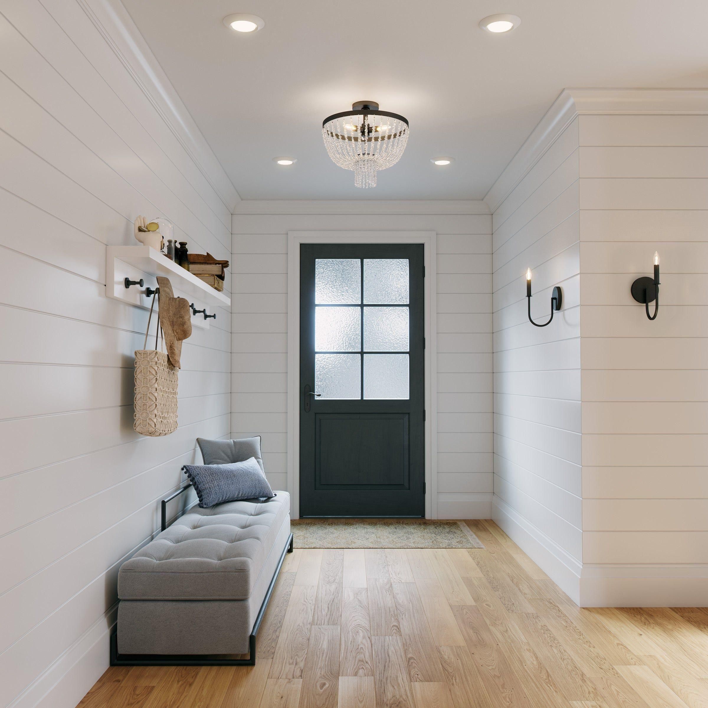 Visual Comfort Studio Collection - Leon Semi Flush Mount - Lights Canada
