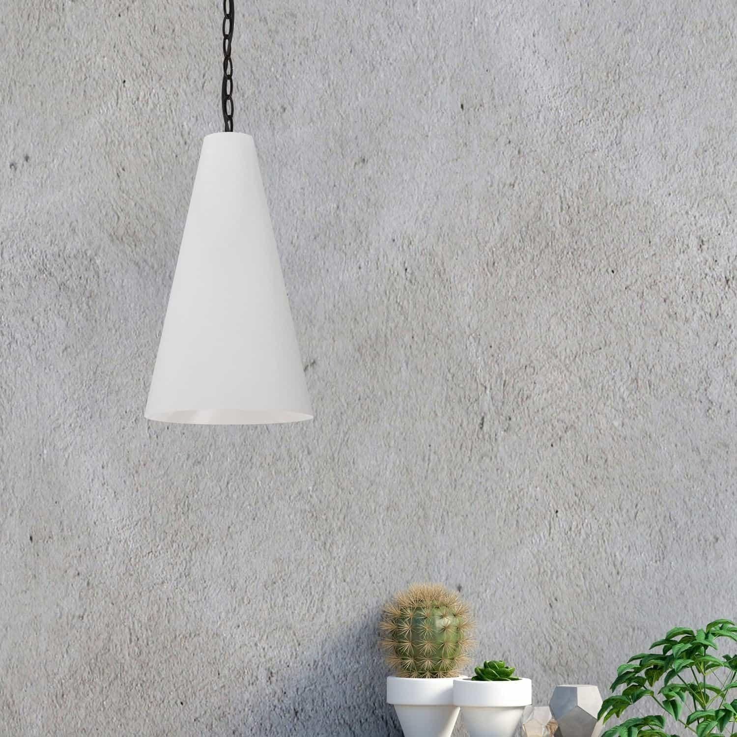 Dainolite - Anaya 1 Light 12 Inch Pendant - Lights Canada