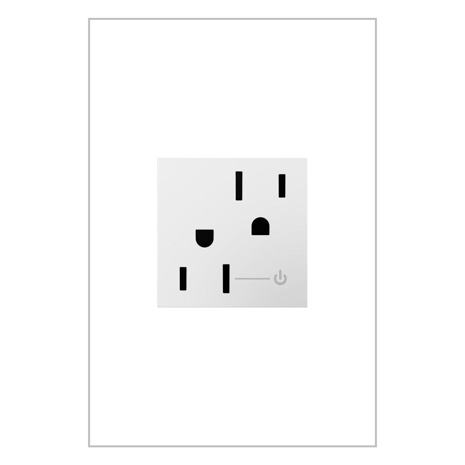 Legrand - 15A Tamper-Resistant Half-Controlled Outlet - Lights Canada