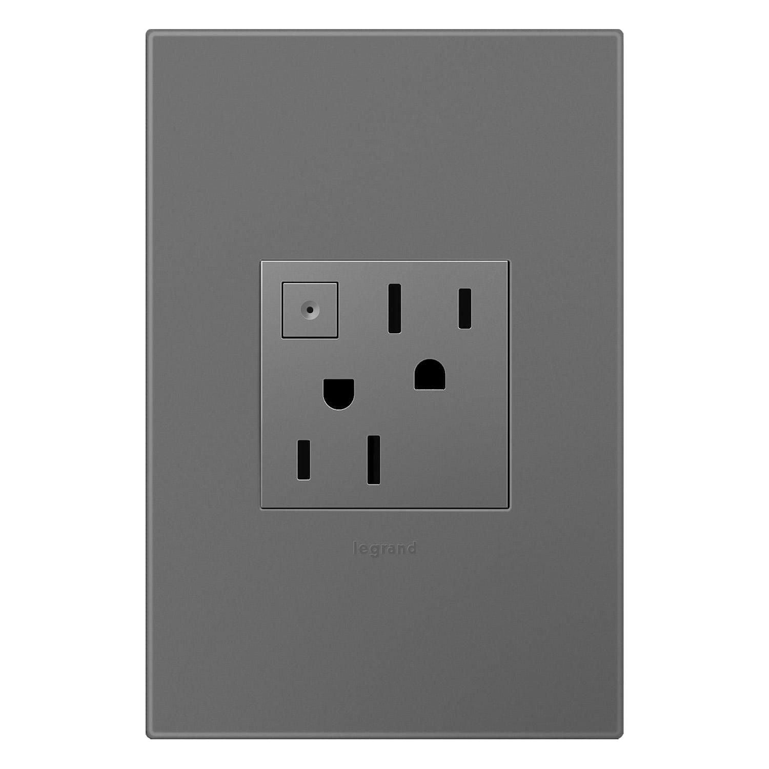 Legrand - 15A Energy-Saving On/Off Outlet - Lights Canada