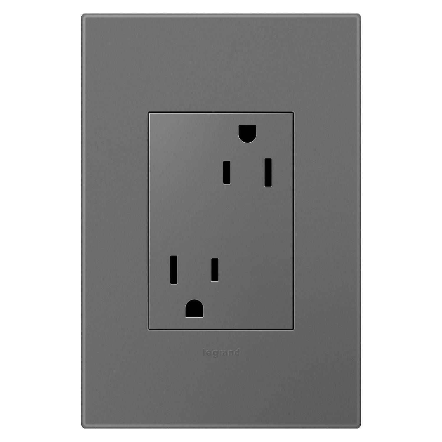 Legrand - 15A Tamper-Resistant Plus-Size Outlet - Lights Canada
