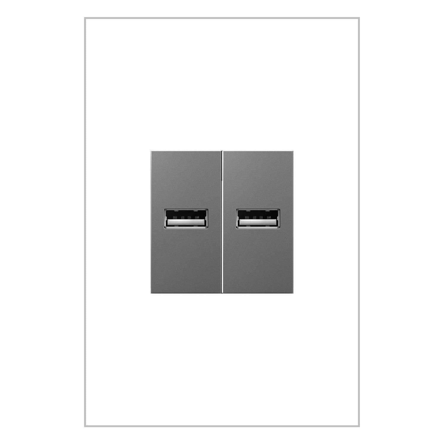 Legrand - Half-Size USB Outlet - Lights Canada