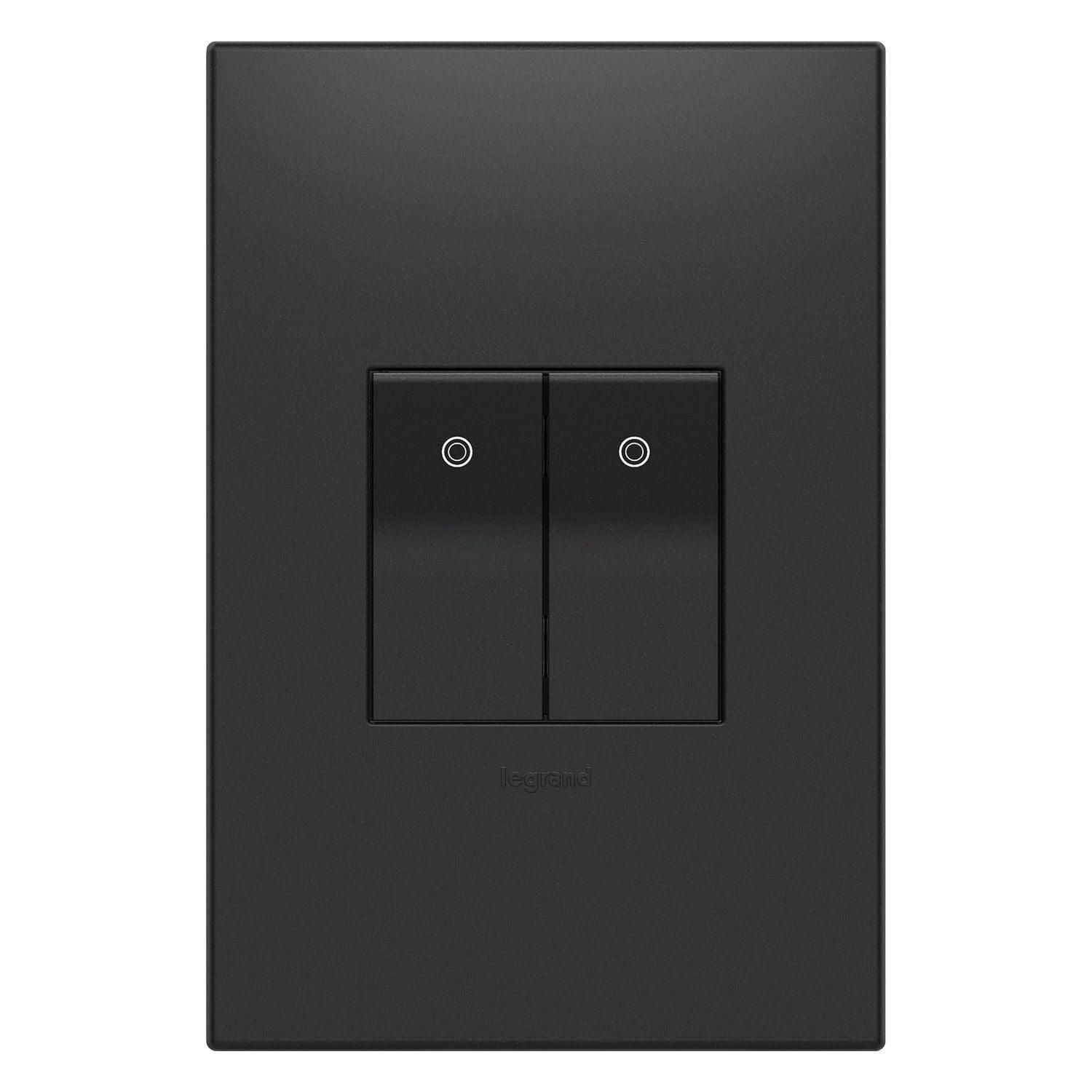 Legrand - Adorne 227V Half-Size Paddle Switch - Lights Canada