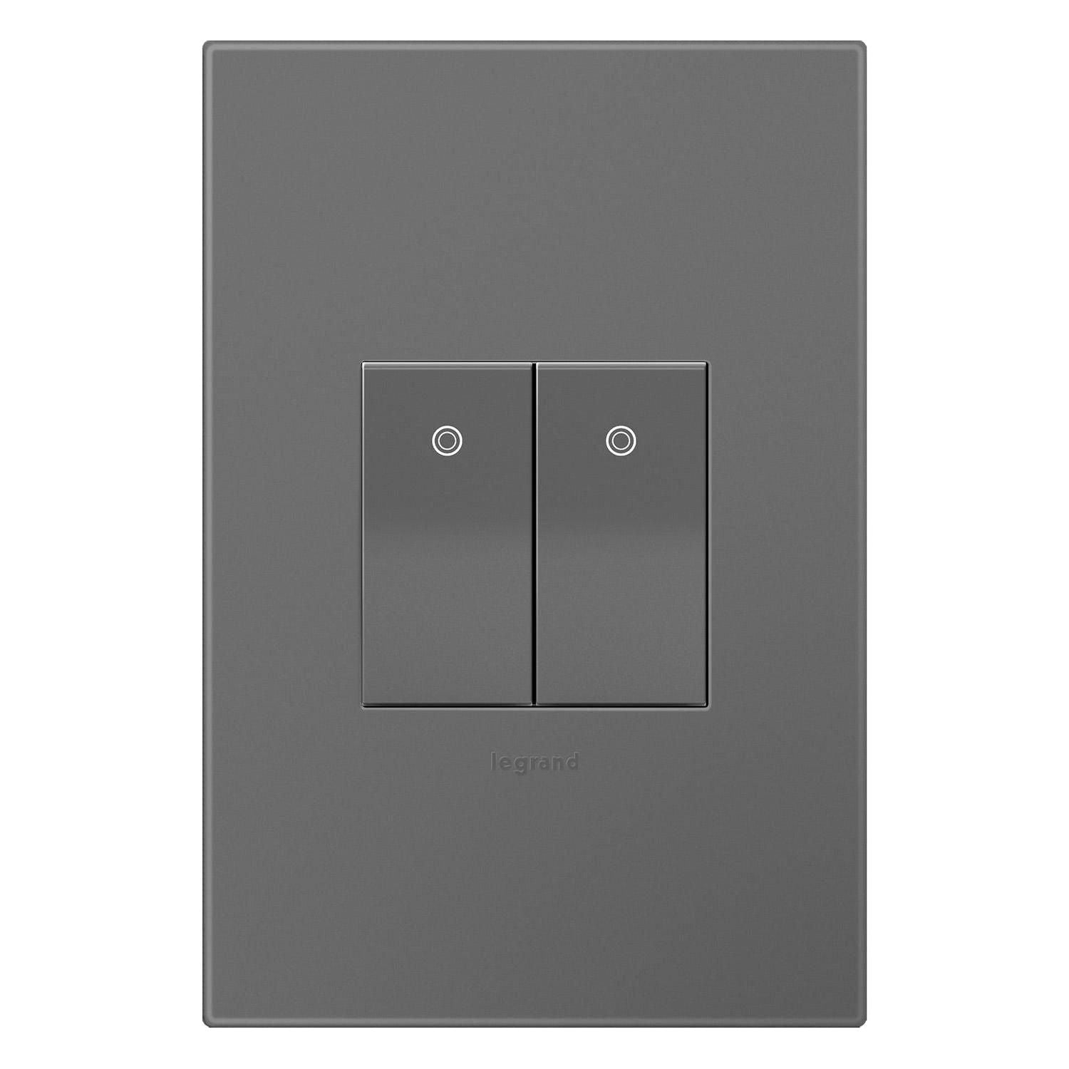 Legrand - Adorne 15A Half-Size Paddle Switch - Lights Canada