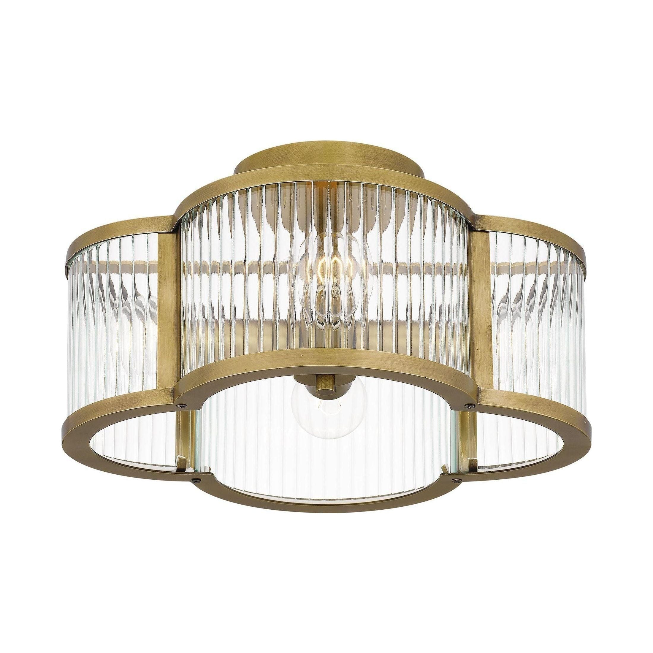 Quoizel - Aster Semi Flush Mount - Lights Canada