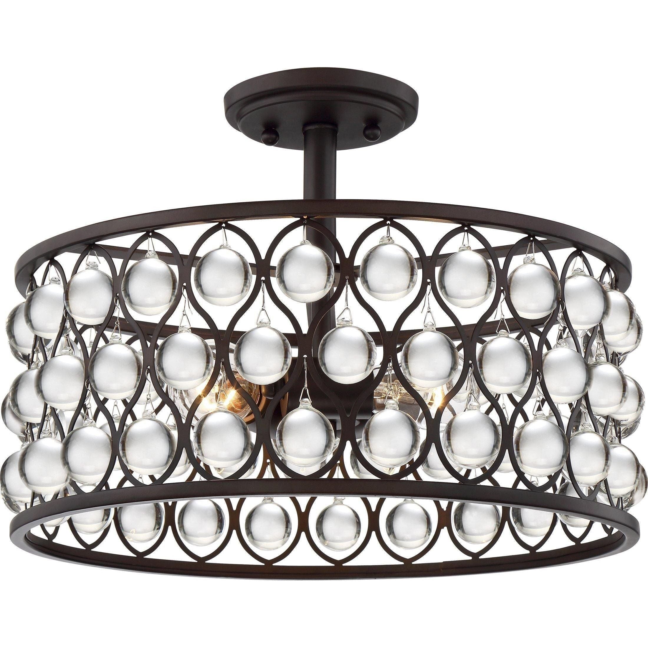 Quoizel - Alexandria Semi Flush Mount - Lights Canada