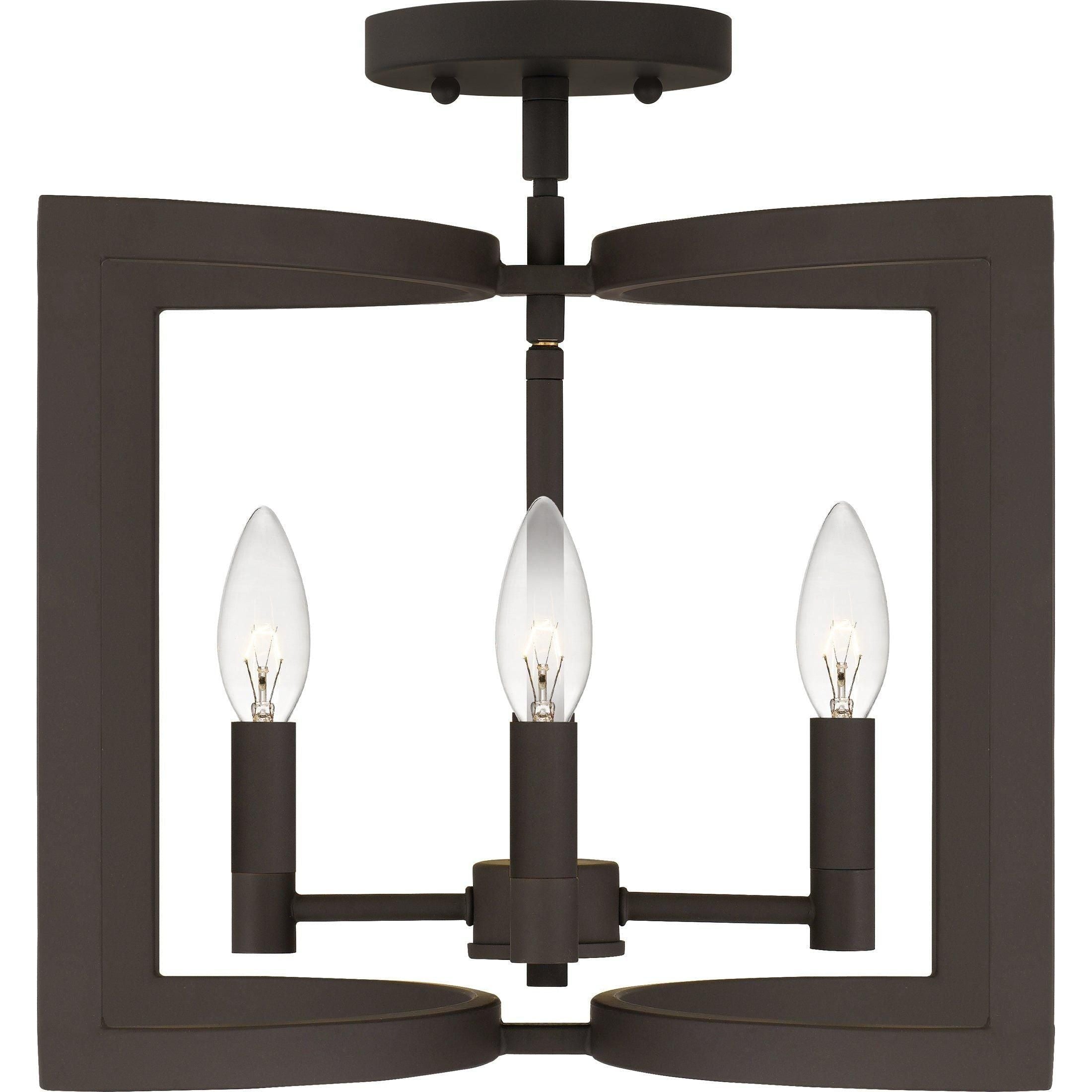 Quoizel - Beaufain Semi Flush Mount - Lights Canada
