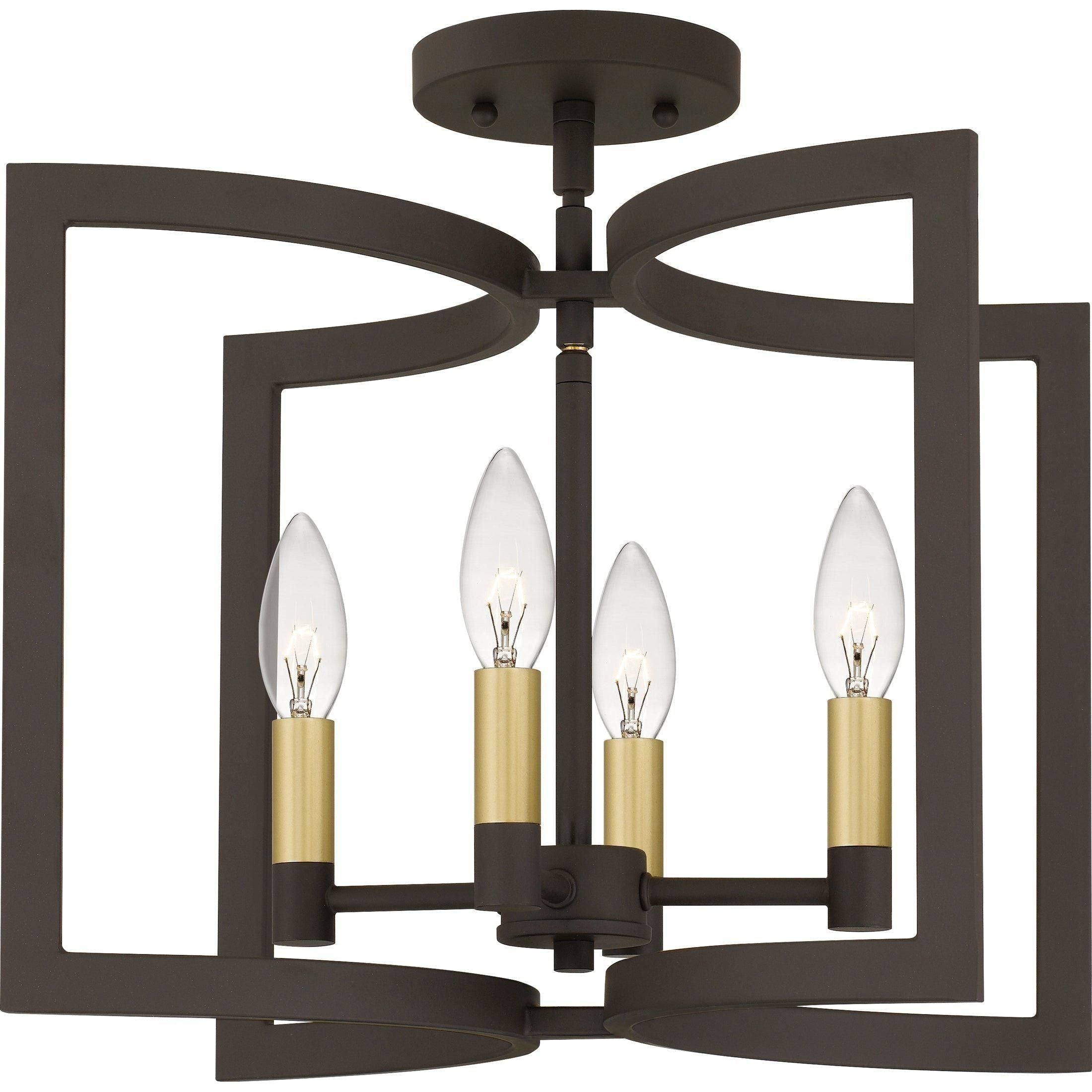 Quoizel - Beaufain Semi Flush Mount - Lights Canada