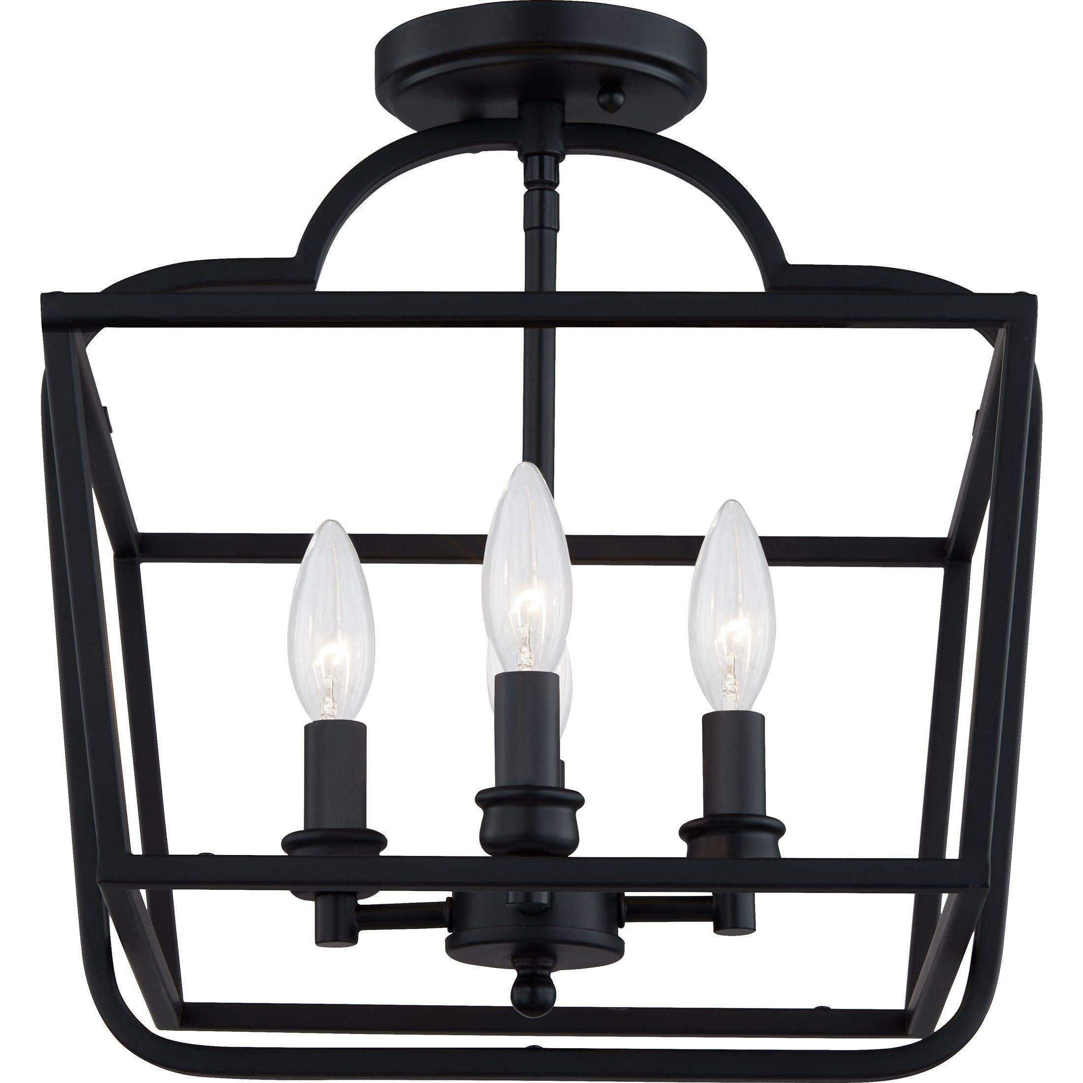 Quoizel - Blanche Semi Flush Mount - Lights Canada