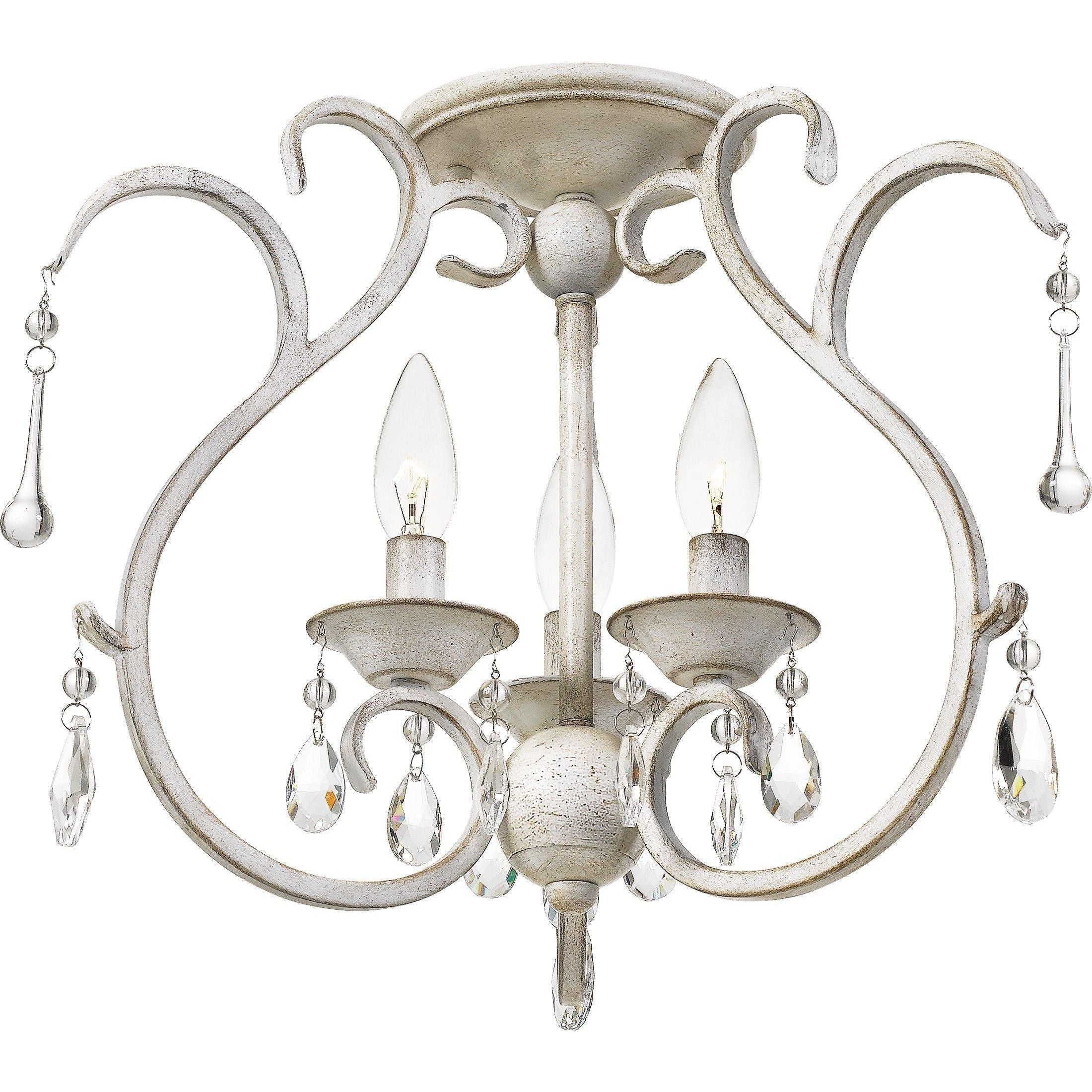 Quoizel - Blanca Semi Flush Mount - Lights Canada