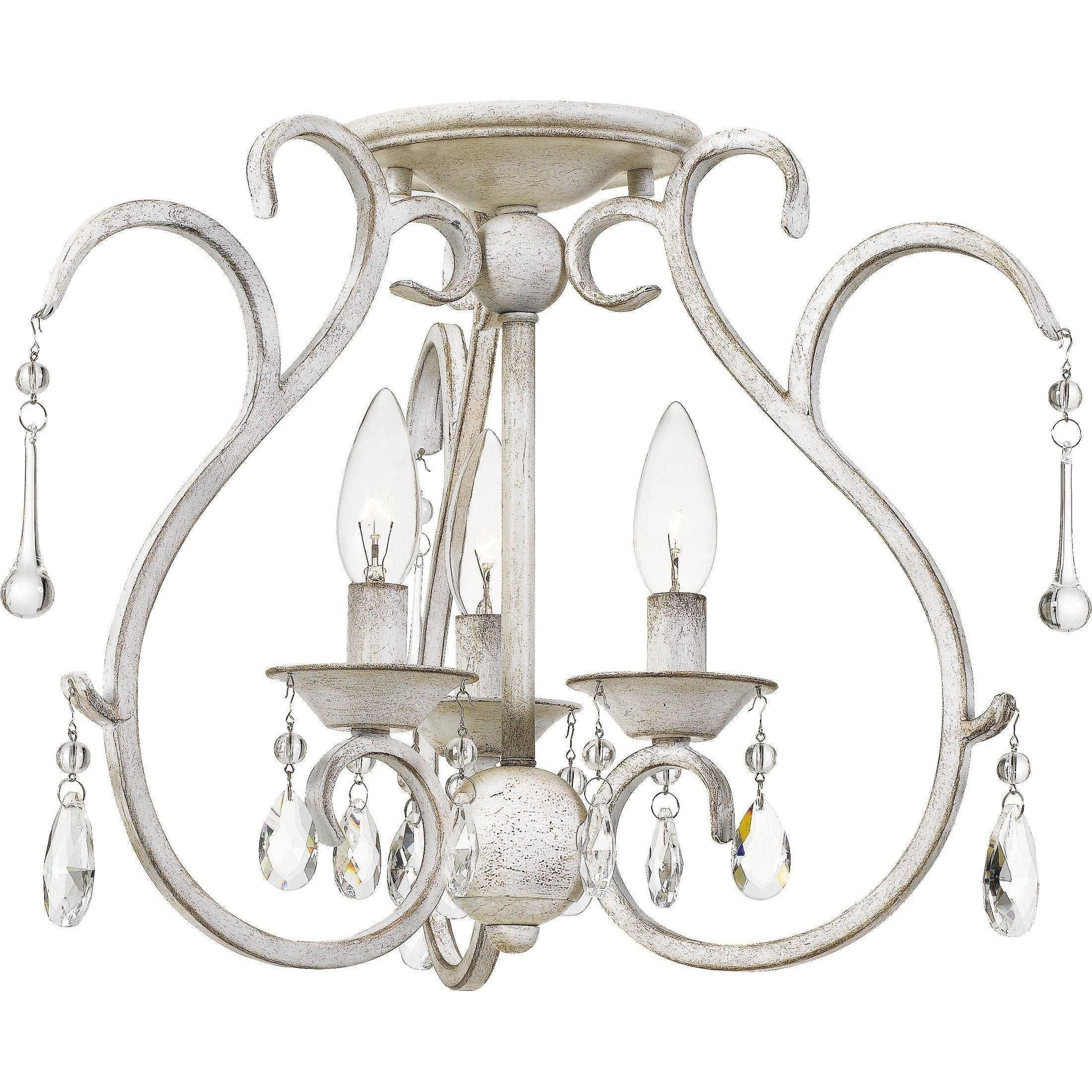 Quoizel - Blanca Semi Flush Mount - Lights Canada
