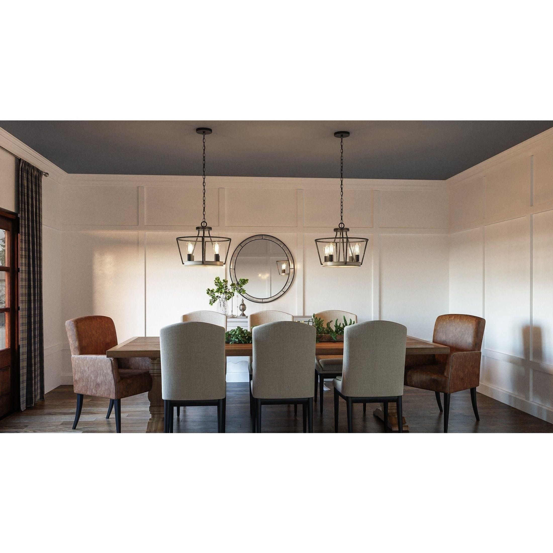 Quoizel - Brockton Semi Flush Mount - Lights Canada