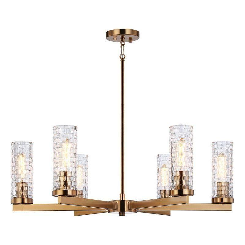 Matteo - Weaver 6-Light Chandelier - Lights Canada
