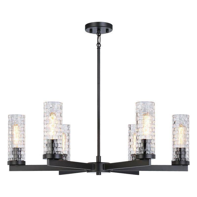 Matteo - Weaver 6-Light Chandelier - Lights Canada