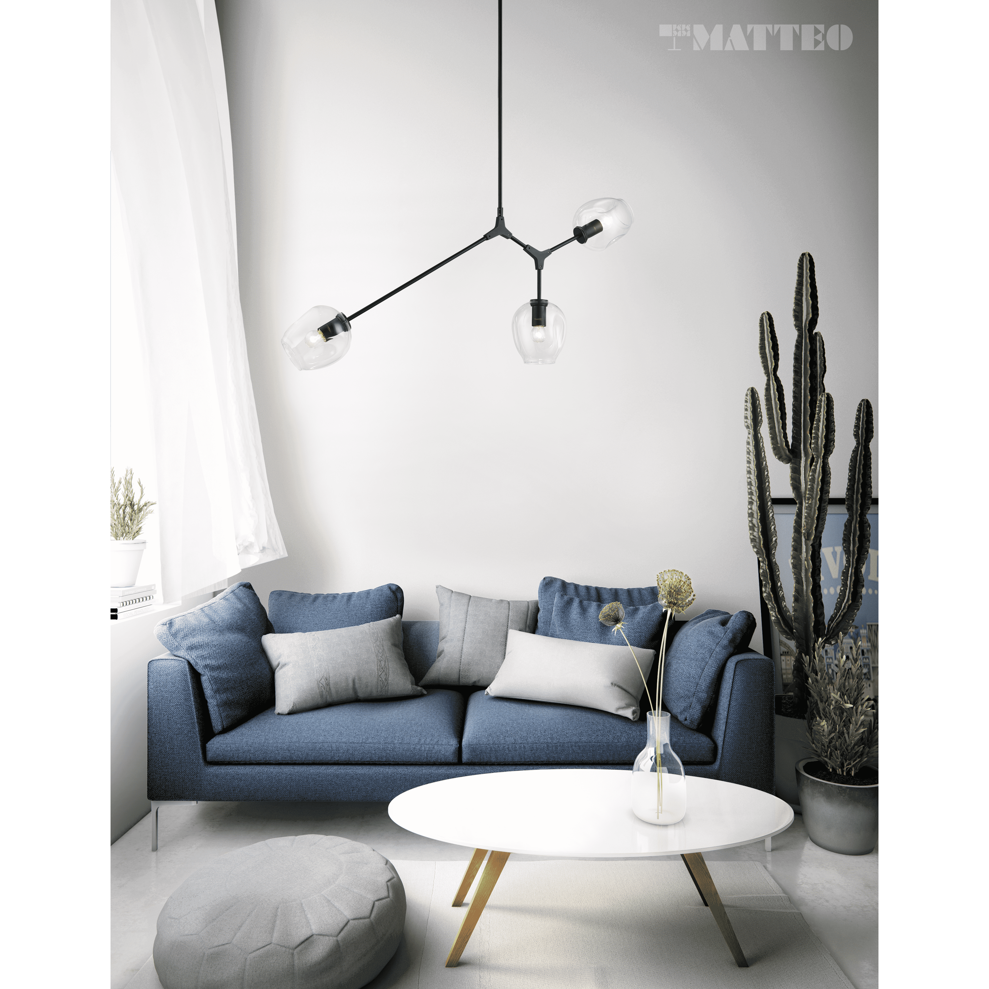 Matteo - Cherry Blossoms Chandelier - Lights Canada