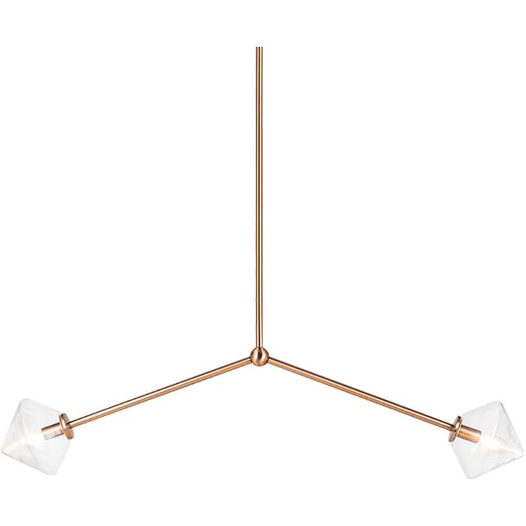 Matteo - Novo 2-Light Linear Suspension - Lights Canada