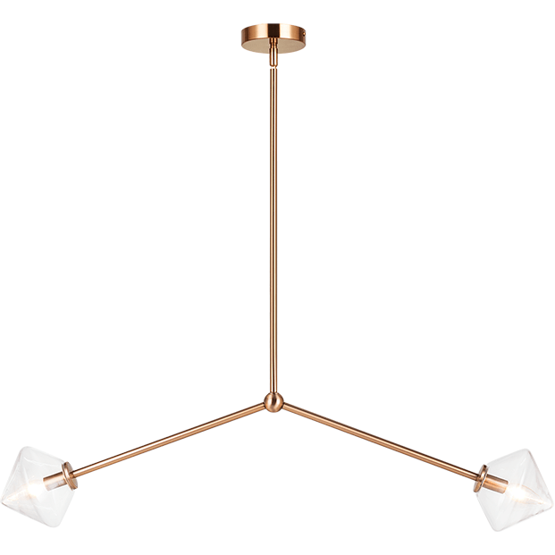 Matteo - Novo 2-Light Linear Suspension - Lights Canada