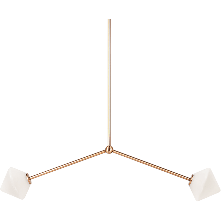 Matteo - Novo 2-Light Linear Suspension - Lights Canada