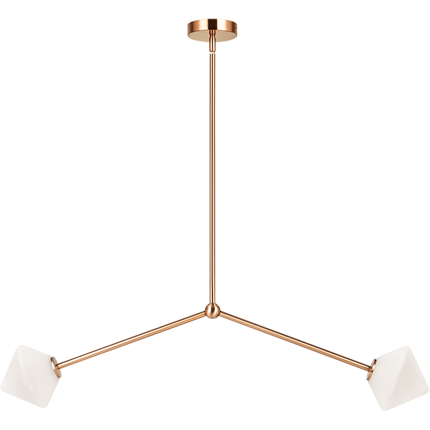 Matteo - Novo 2-Light Linear Suspension - Lights Canada