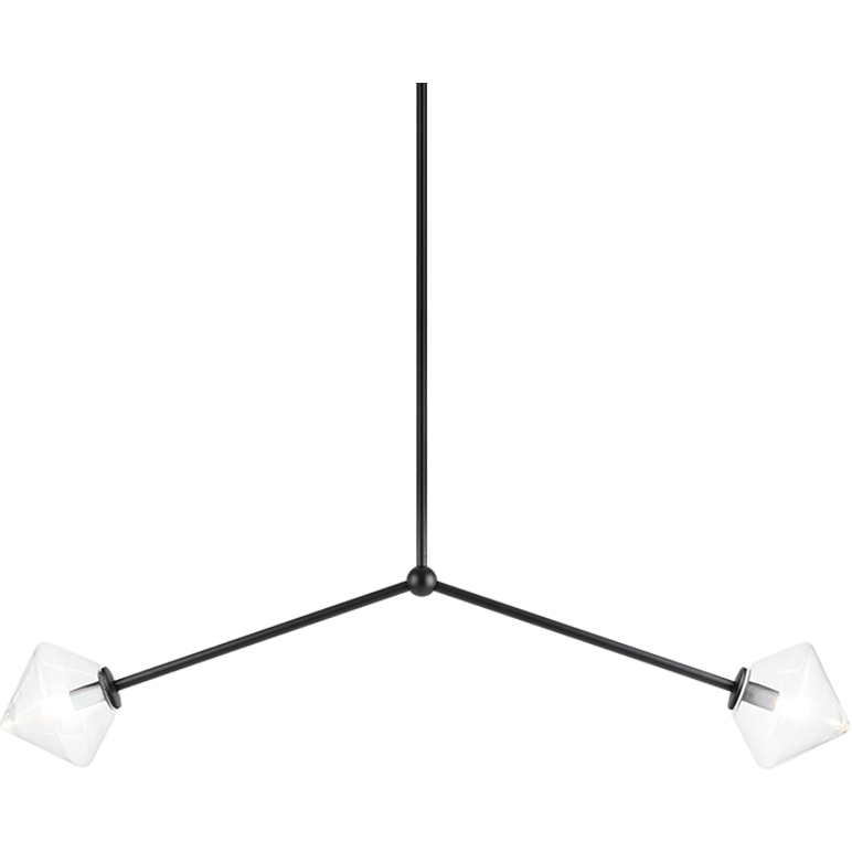 Matteo - Novo 2-Light Linear Suspension - Lights Canada