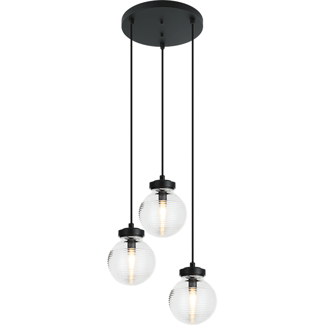 Matteo - Ridge 3-Light Pendant - Lights Canada