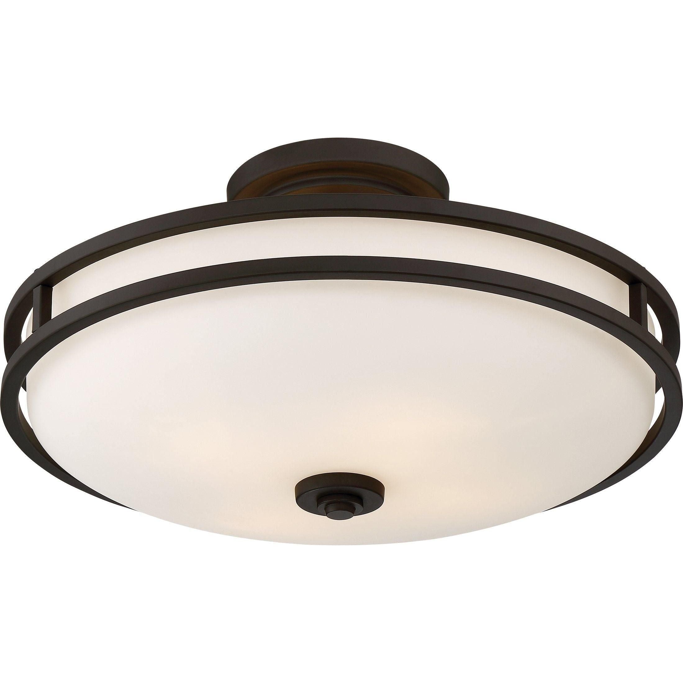 Quoizel - Cadet Semi Flush Mount - Lights Canada