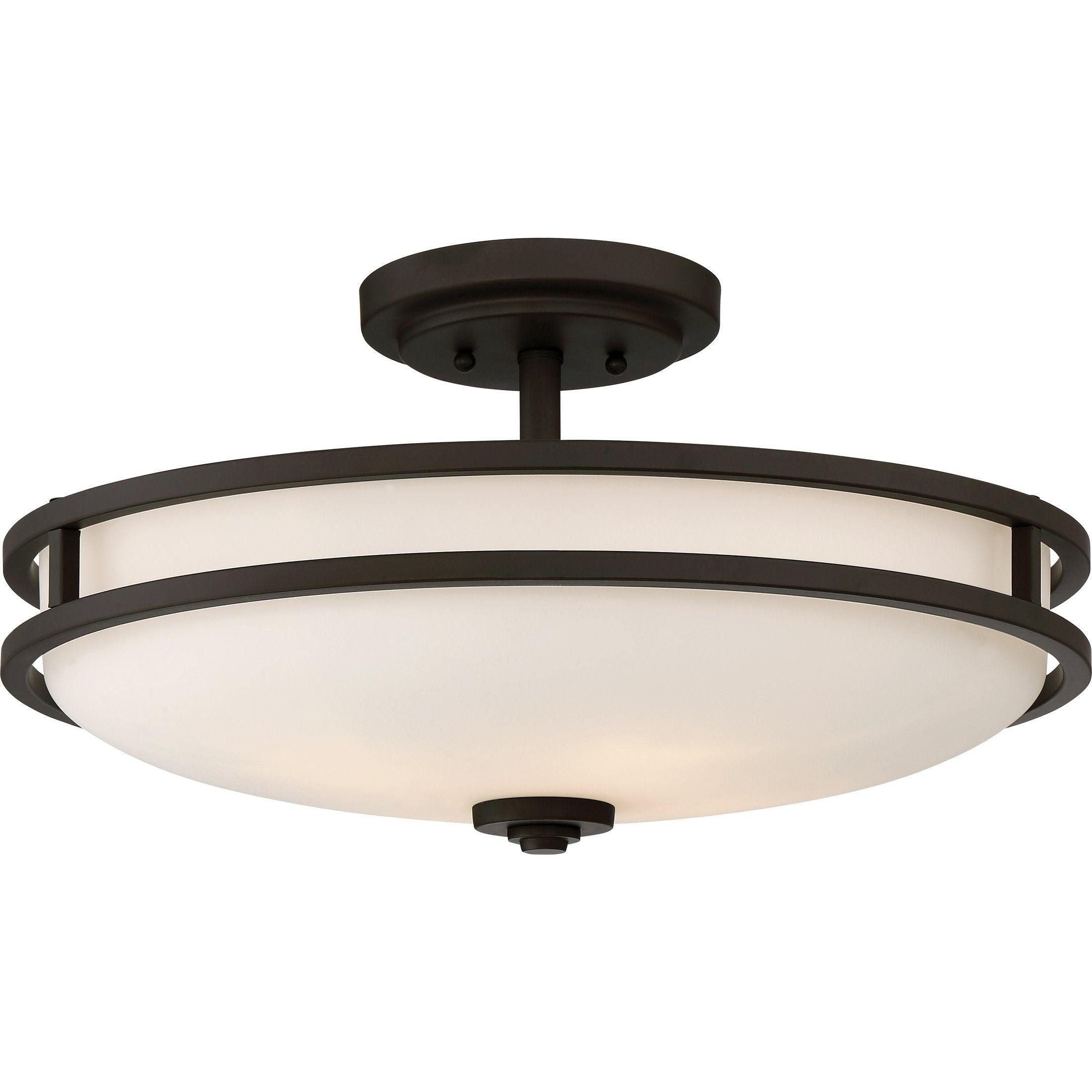 Quoizel - Cadet Semi Flush Mount - Lights Canada