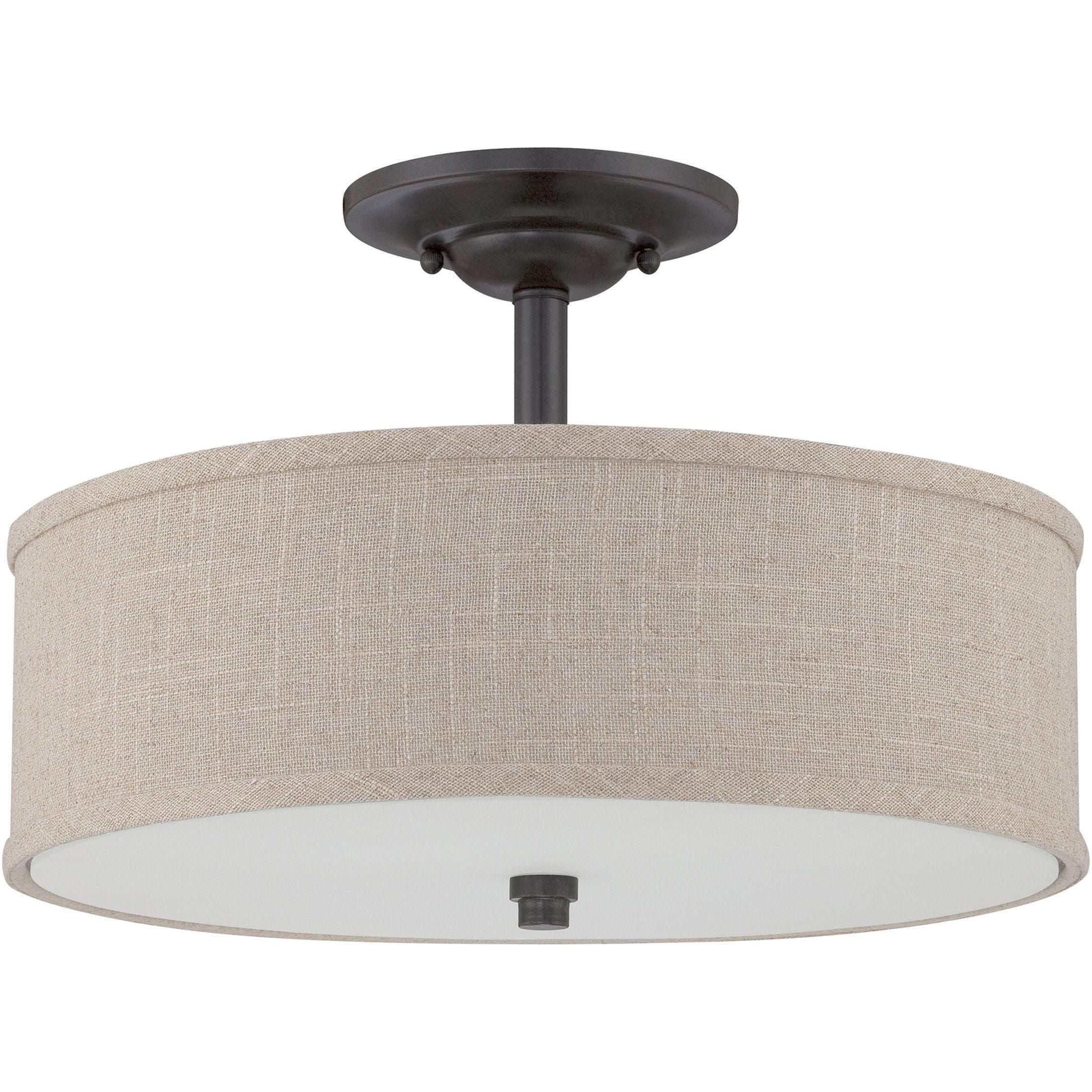 Quoizel - Cloverdale Semi Flush Mount - Lights Canada
