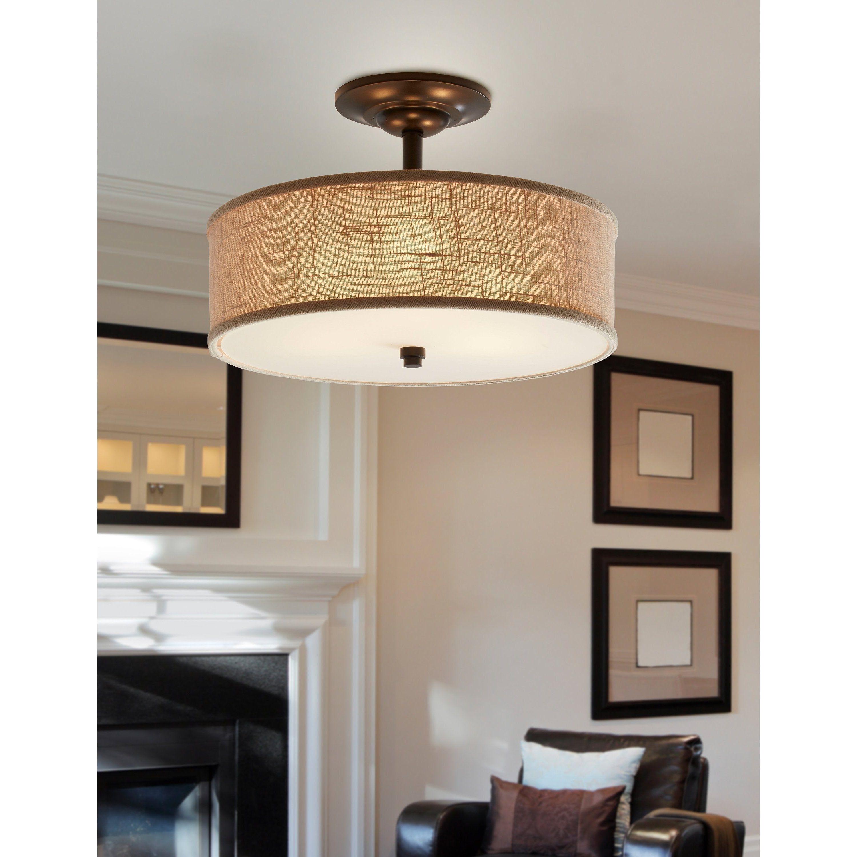 Quoizel - Cloverdale Semi Flush Mount - Lights Canada