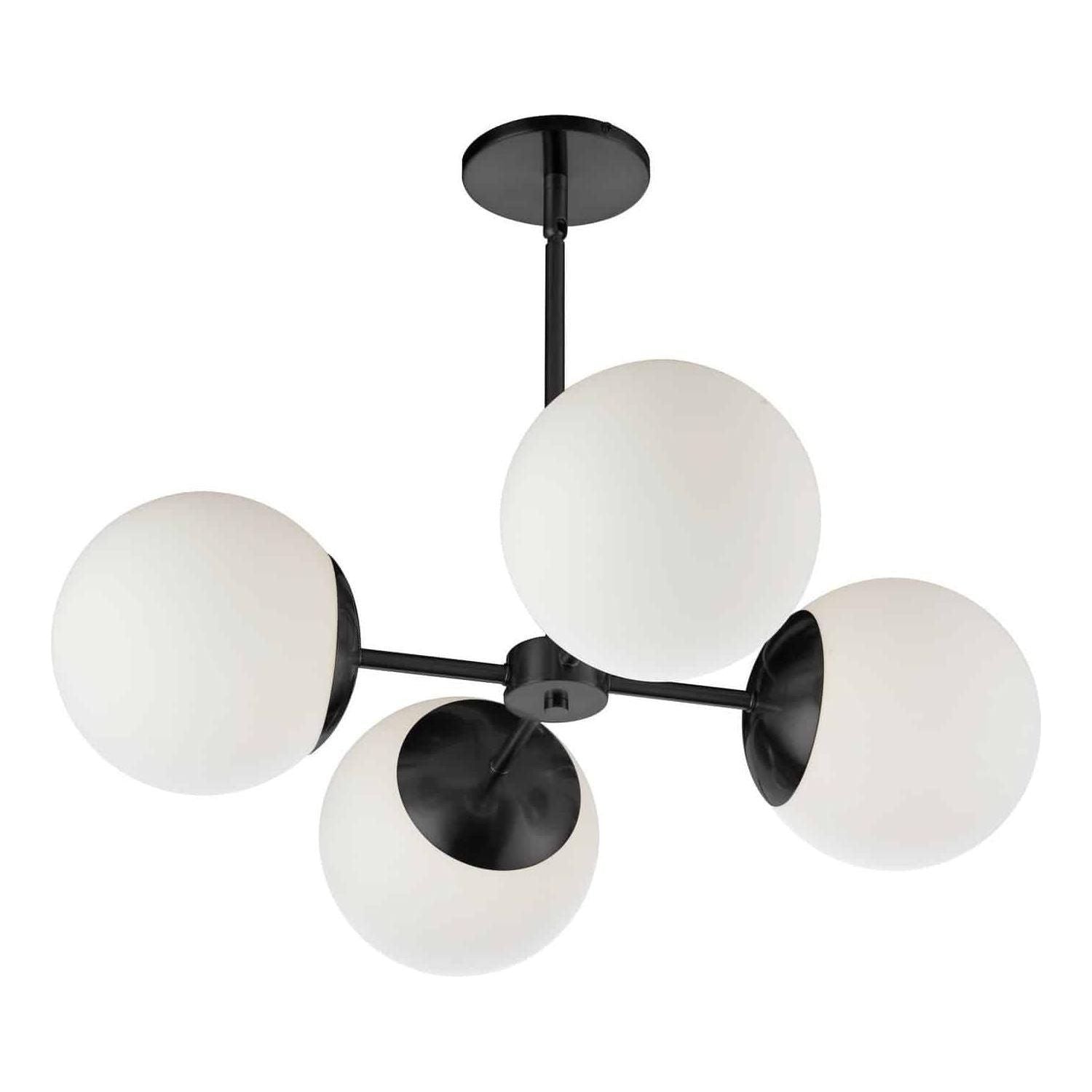 Dainolite - Dayana 4 Light Chandelier - Lights Canada