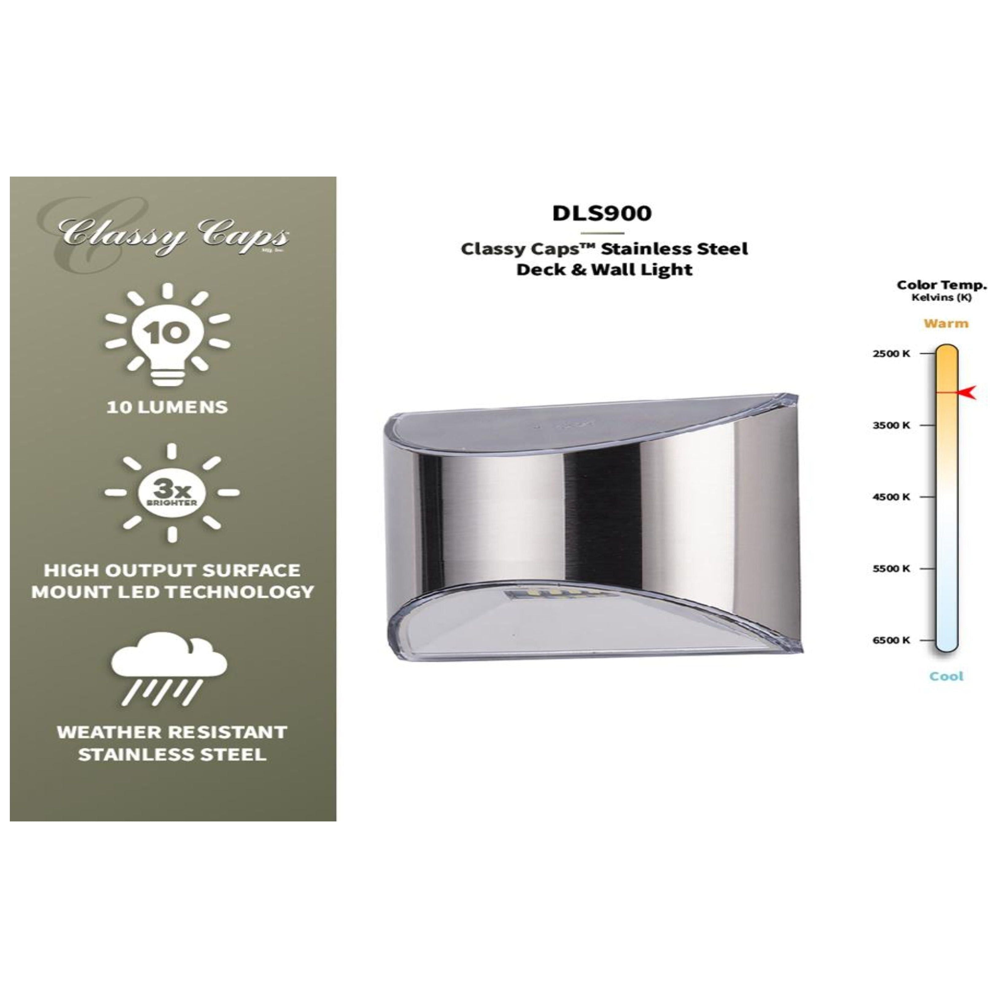 Classy Caps - Deck & Wall Light - Lights Canada